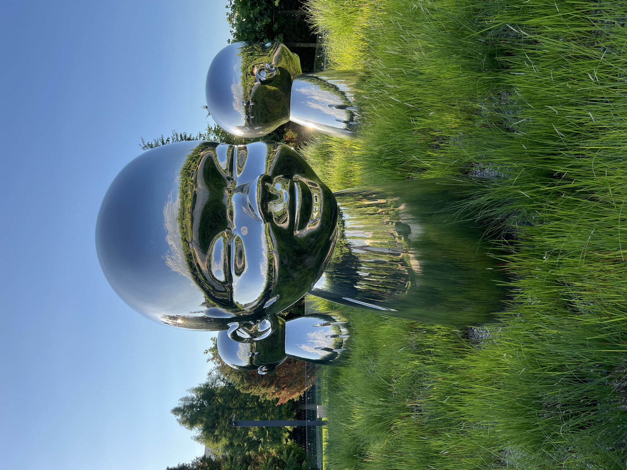 Afternoon in a Krasnodar park full of quirky public art