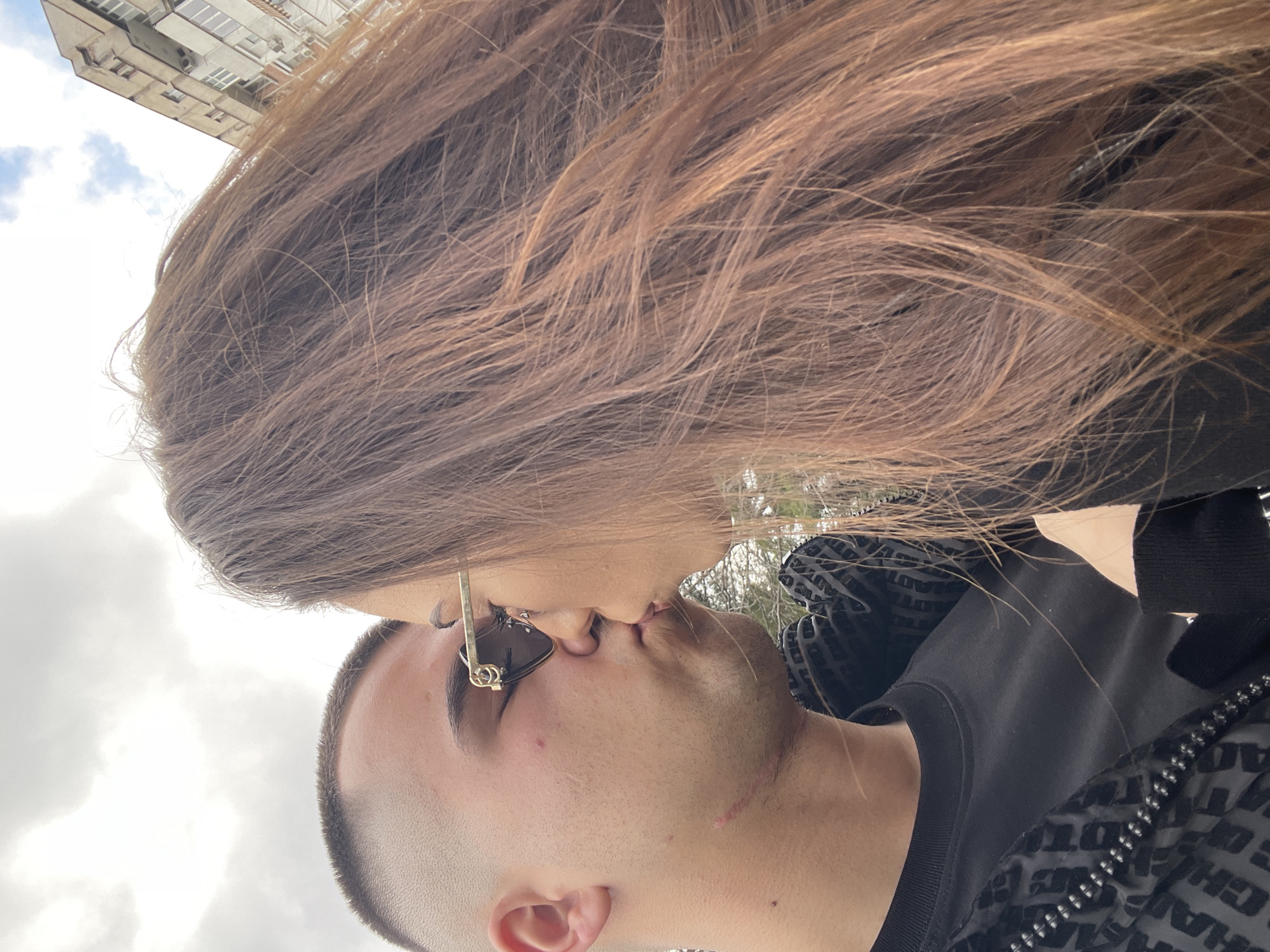 Couple shares intimate moments in Veliko Tarnovo