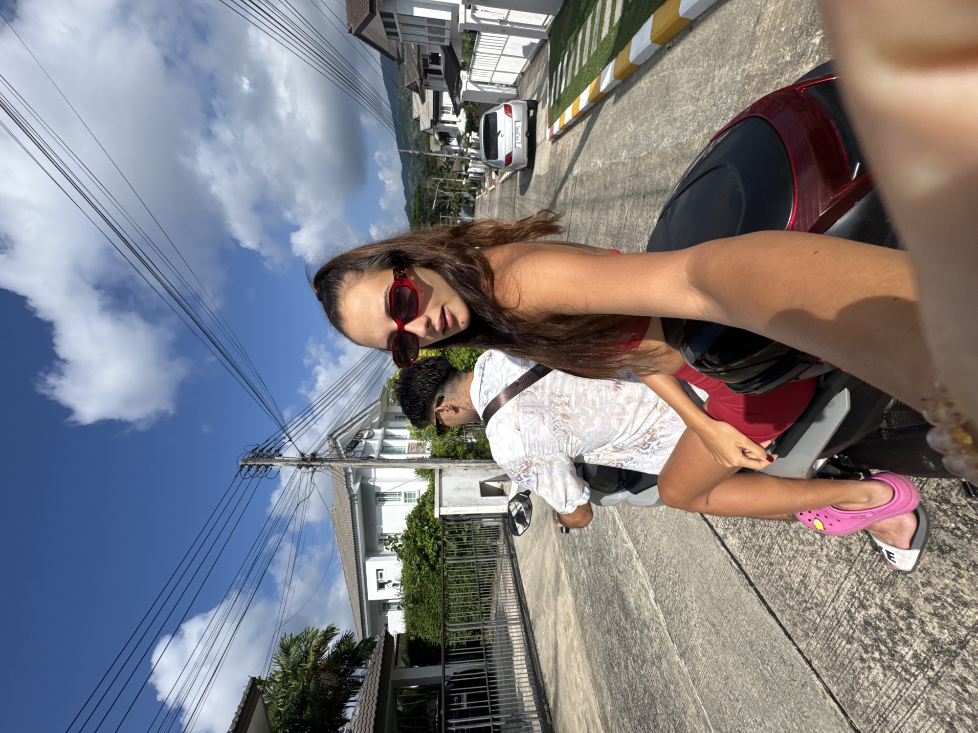 Tattooed man spotted in Chalong, Thailand