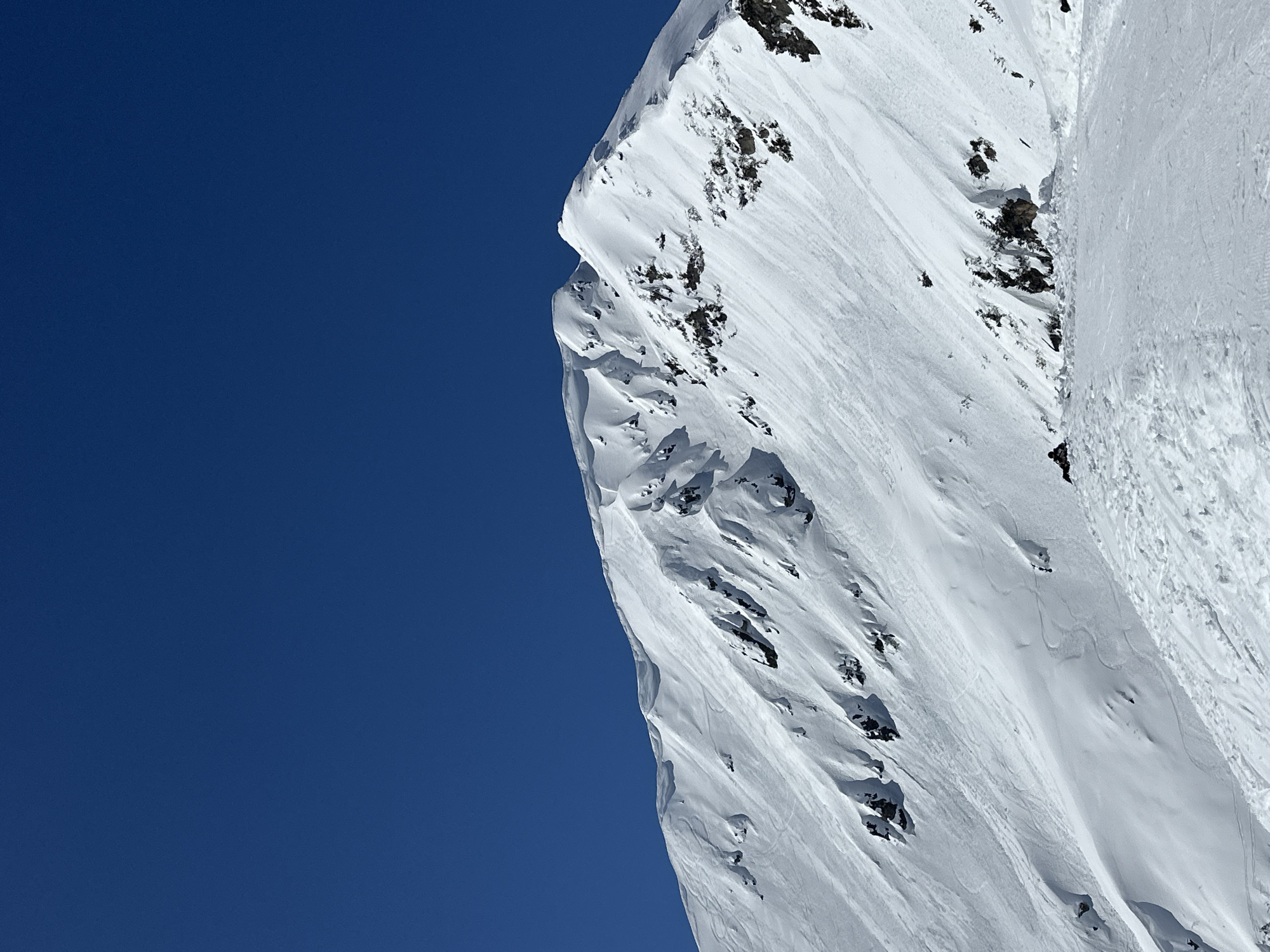 Winter mountain landscape documented in Bansko, Bulgaria
