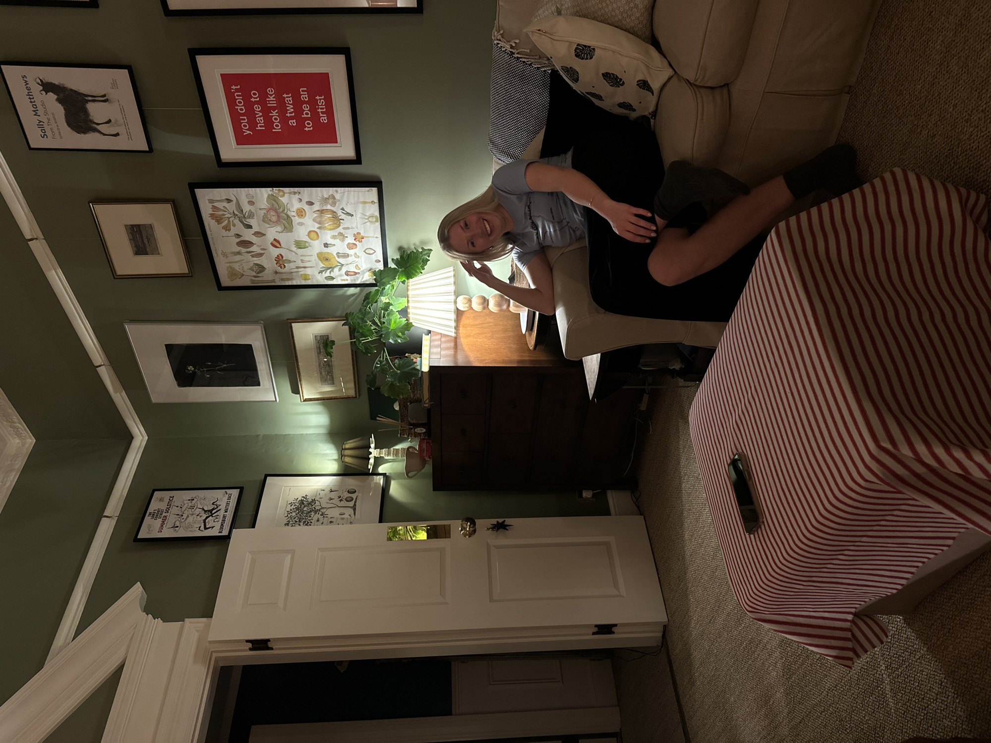 London resident captures evening home life, dancing and singing