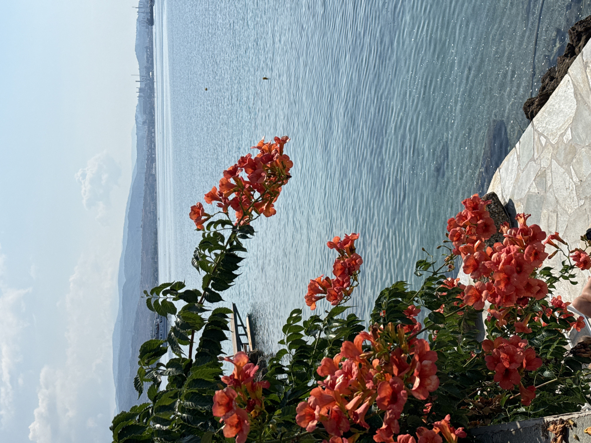 Lazy seaside morning in Loutraki, Greece