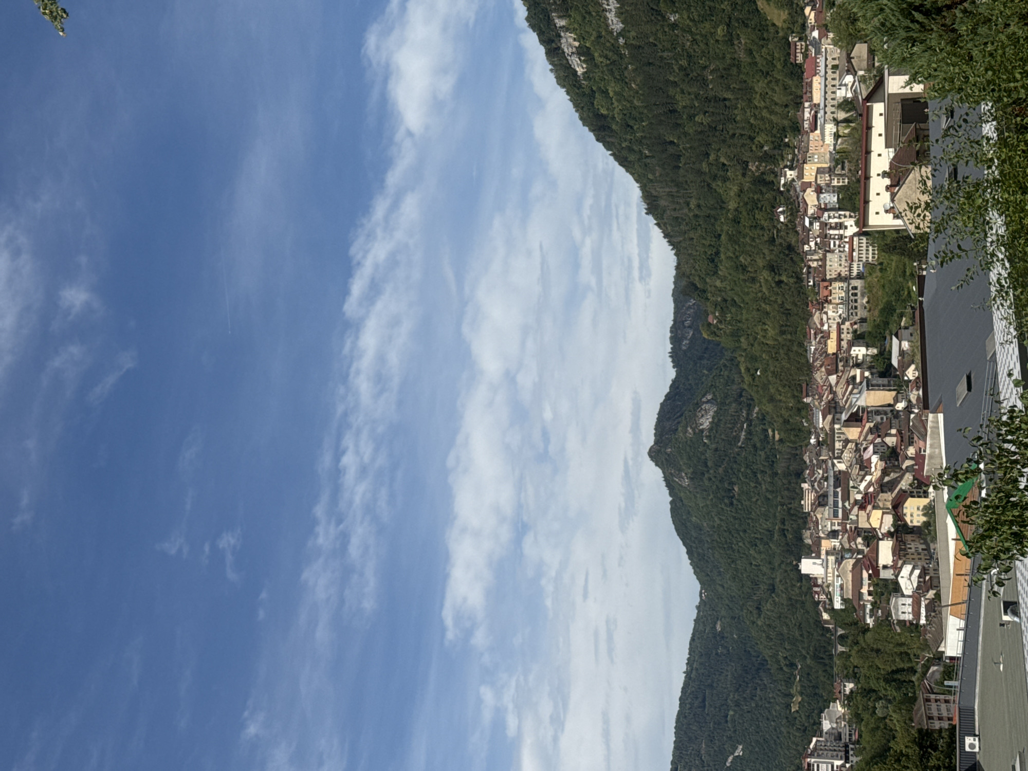 Afternoon exploring Saint-Claude's mountain valley town
