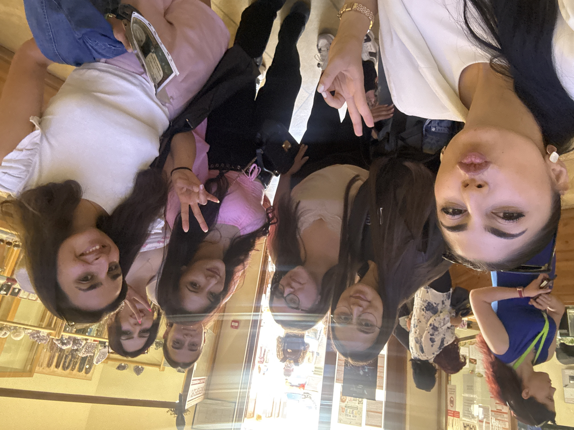 Museum visitors explore natural history exhibits in Plovdiv, Bulgaria