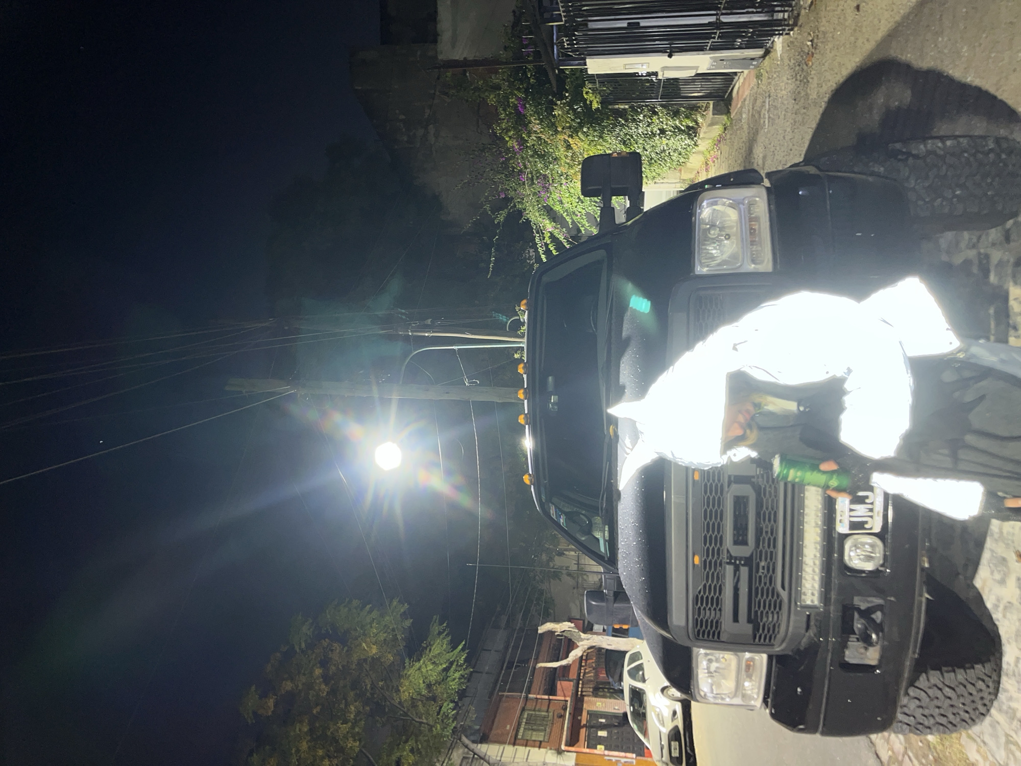 Person observed with Ford pickup truck in Olivos overnight