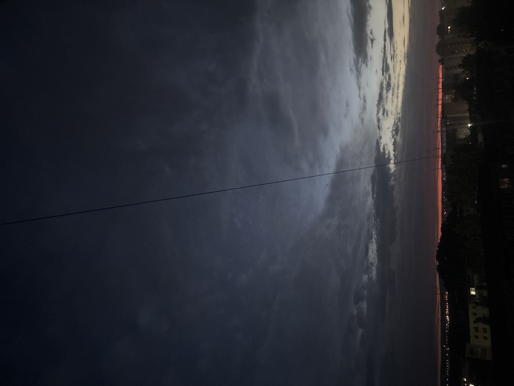Evening twilight and quiet moments captured in Chaikovsky, Russia