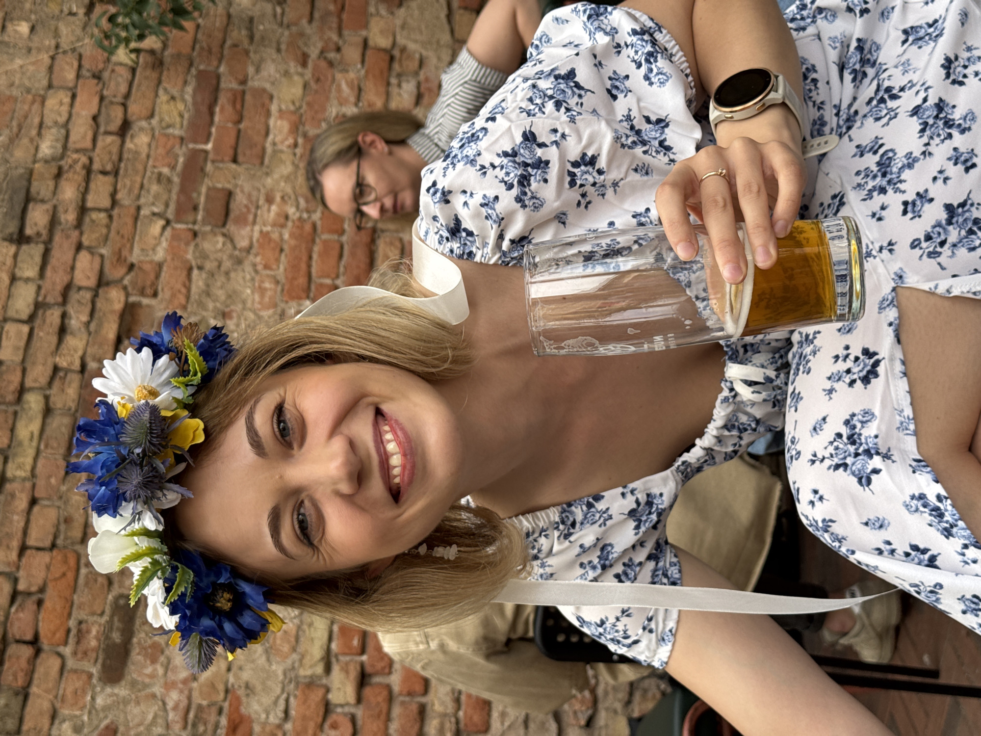 Midsummer festivities in Riga: flower crowns, beer, and good vibes