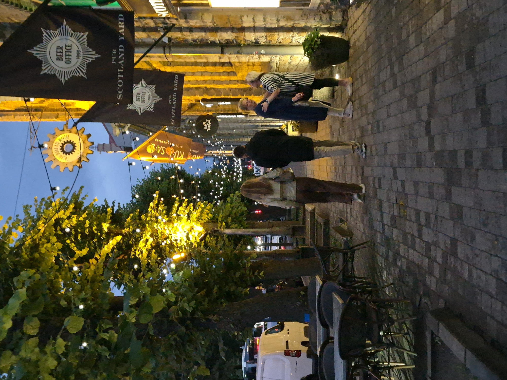 Tallinn at dusk: Old Town streets and modern facades