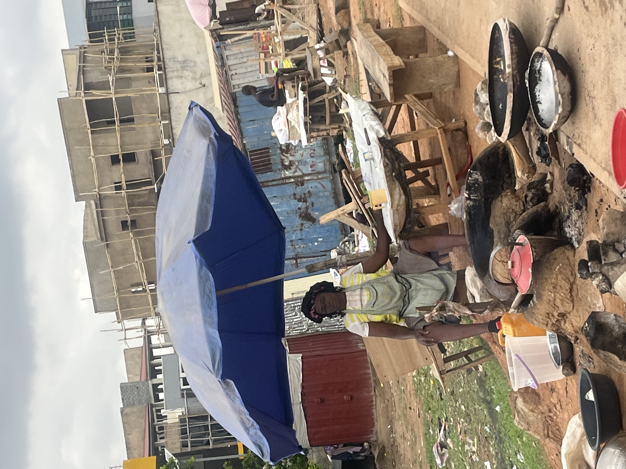 Morning street life documented in Karum, Nigeria