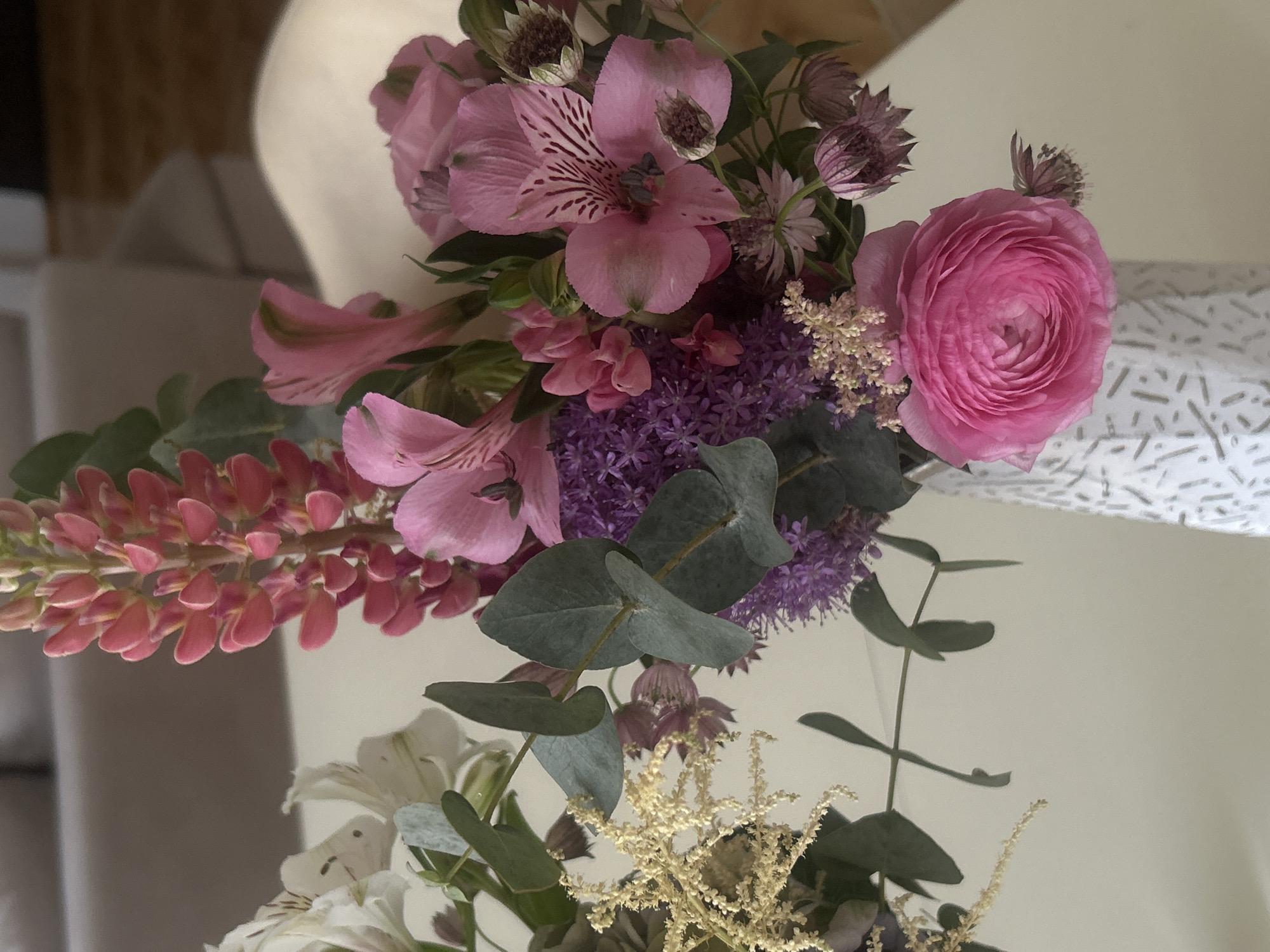 Spring flower arrangements documented in Novi Sad, Serbia