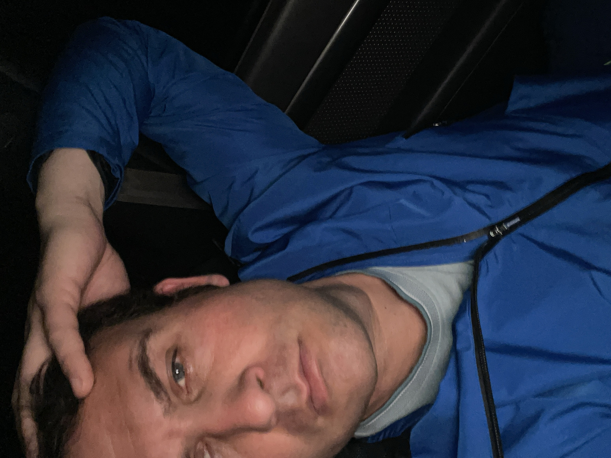 Man observed resting in enclosed space in Armagh