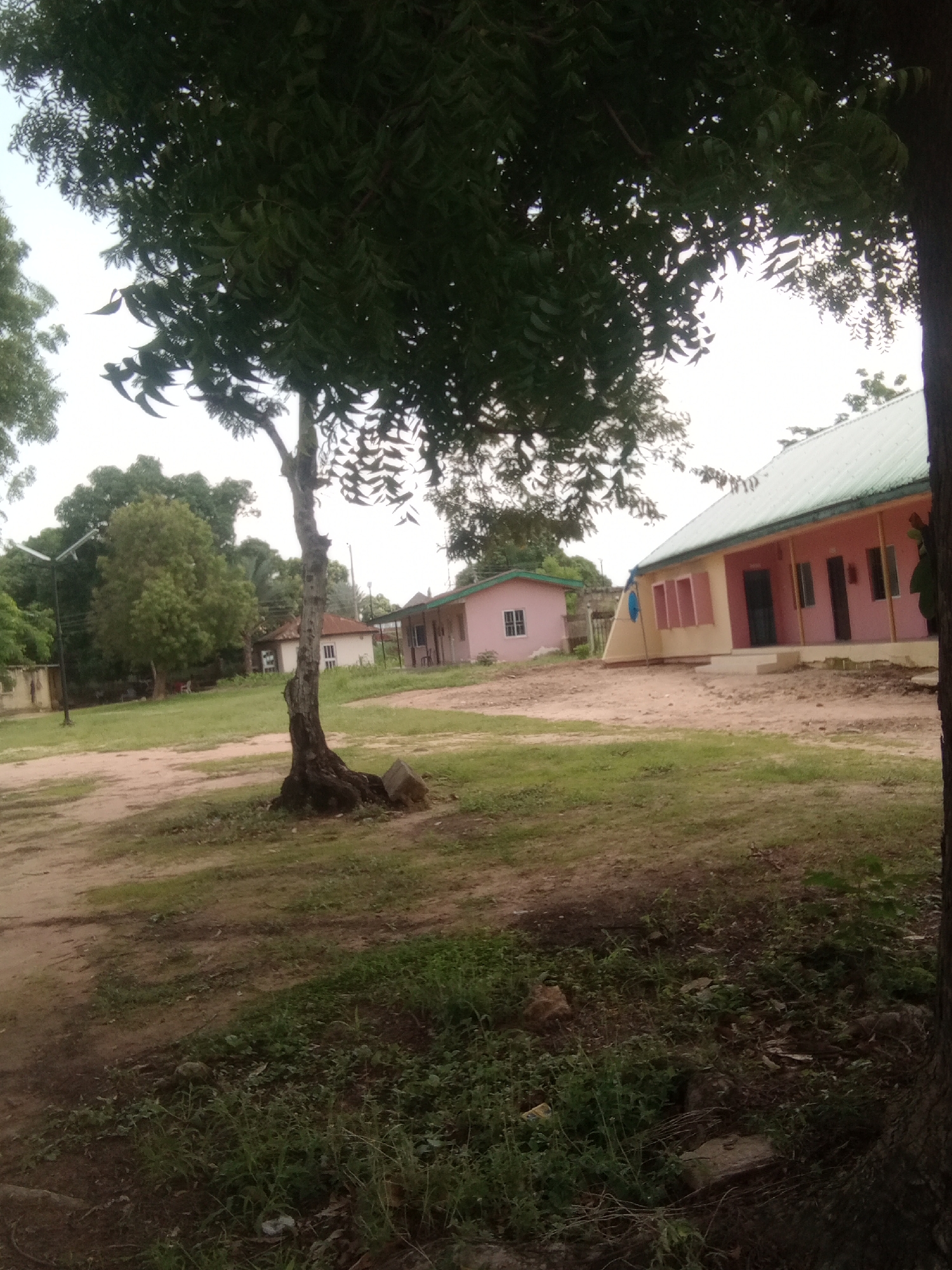 Afternoon walkthrough of a Jalingo compound or campus
