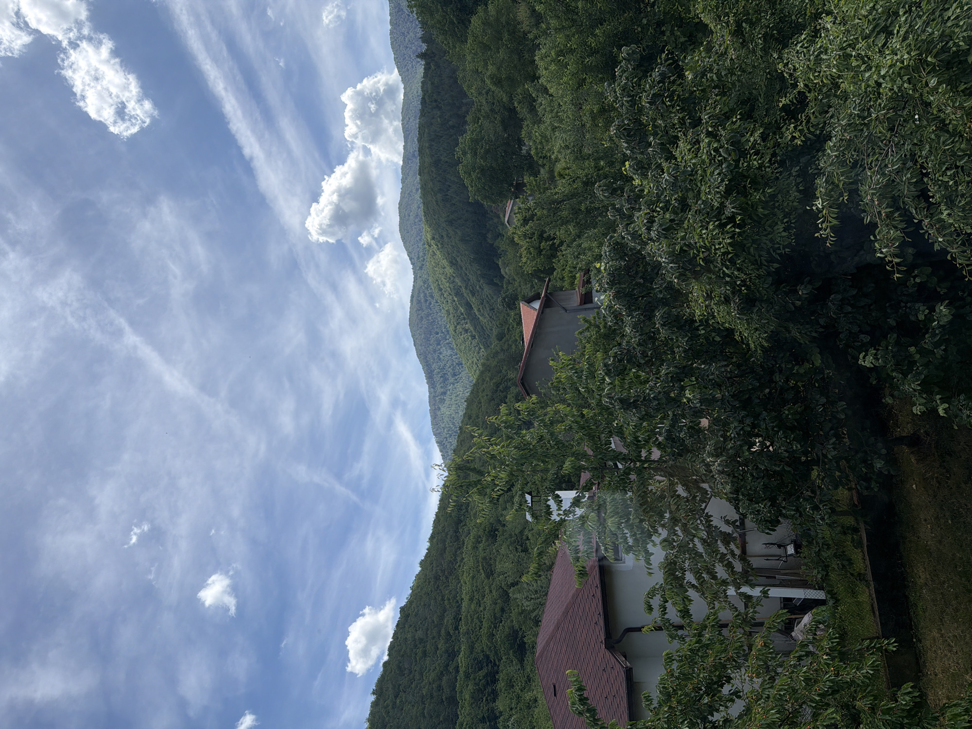 Clear skies with cirrus clouds observed over Pravets mountains