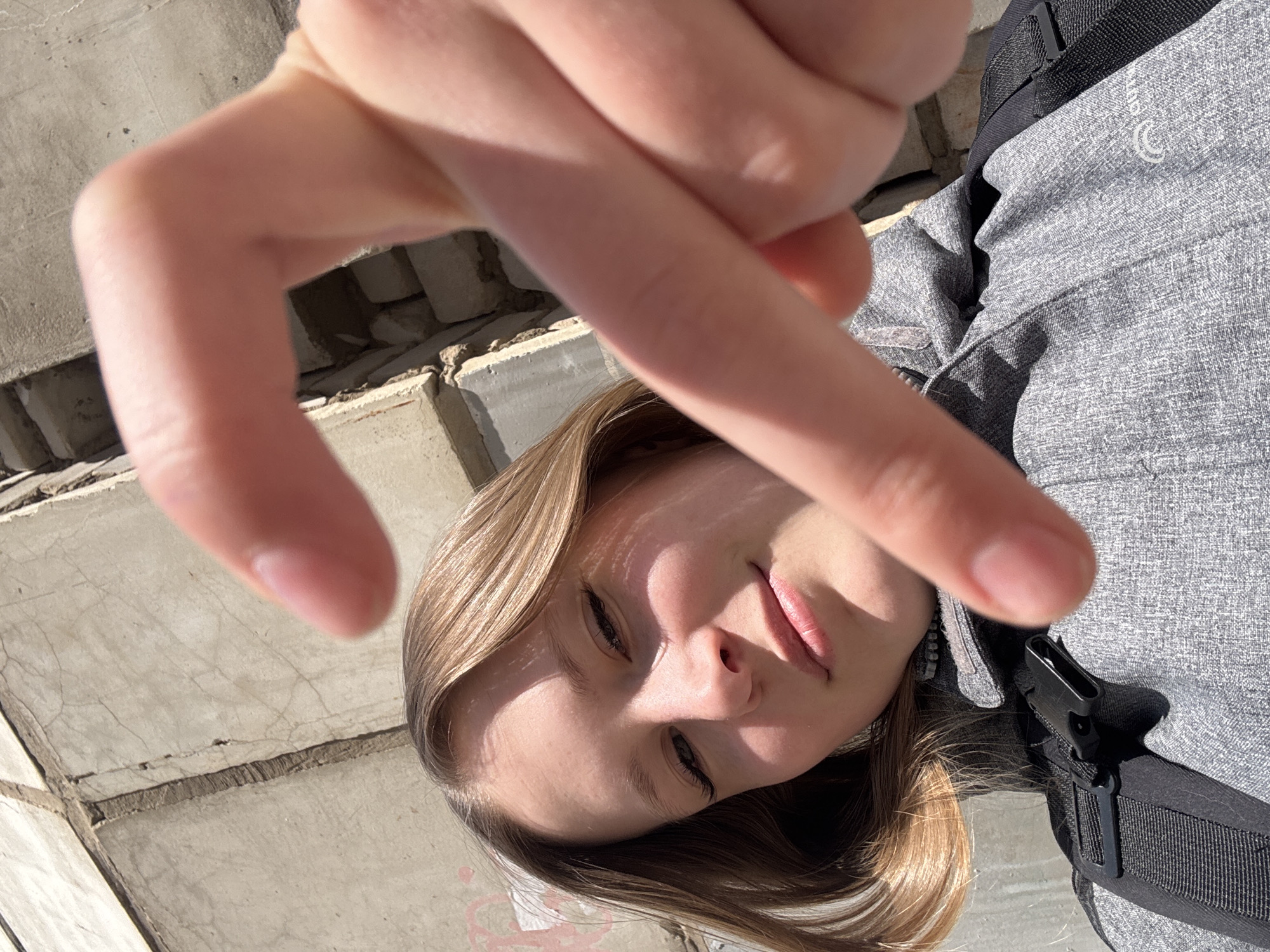 Person documents morning selfie session in Chaikovsky, Russia
