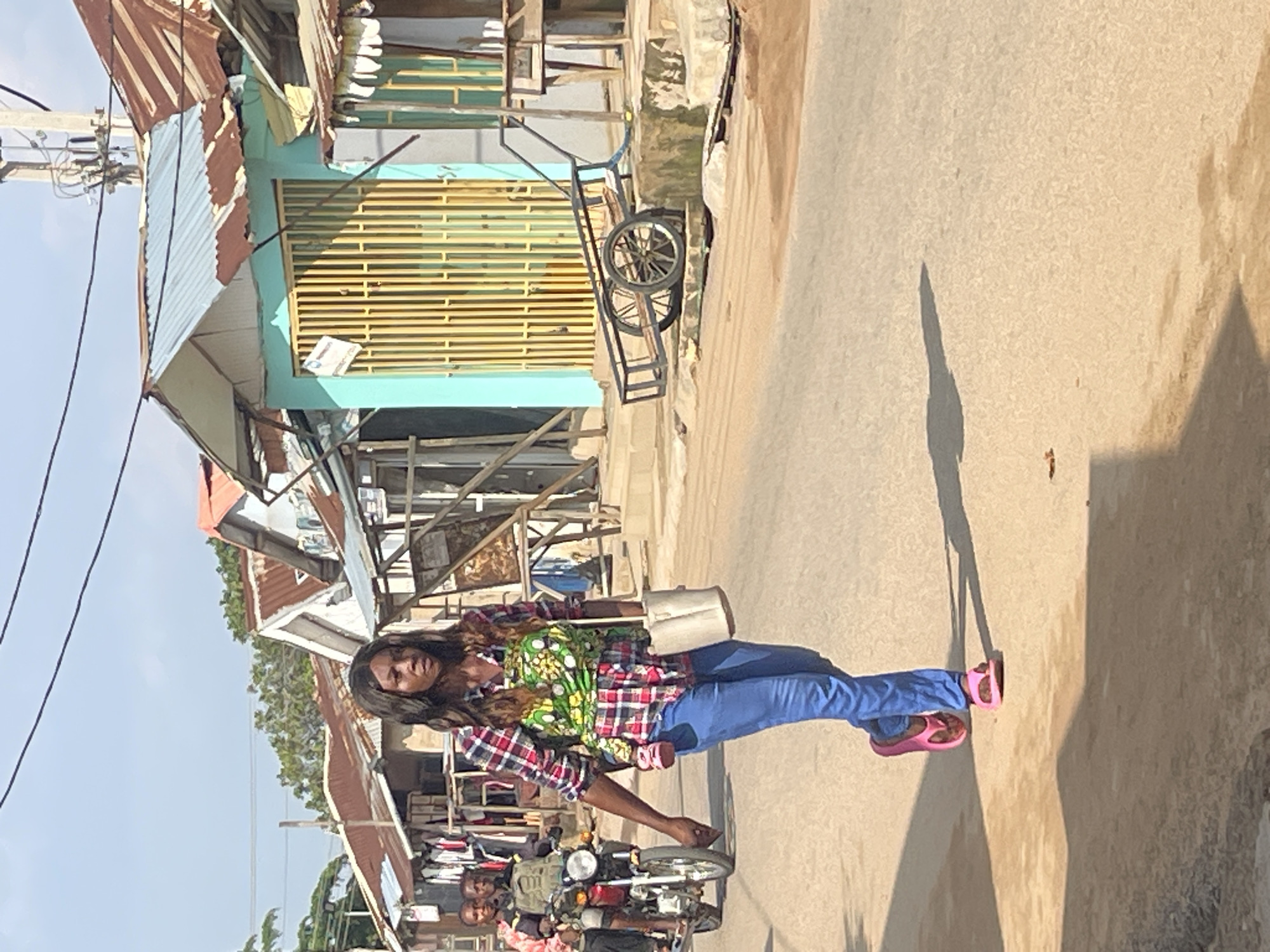 Morning street life unfolds across Abuja neighborhoods