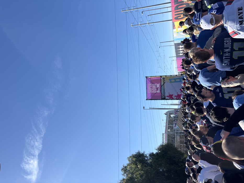 Super Bowl LX draws crowds to Santa Clara stadium