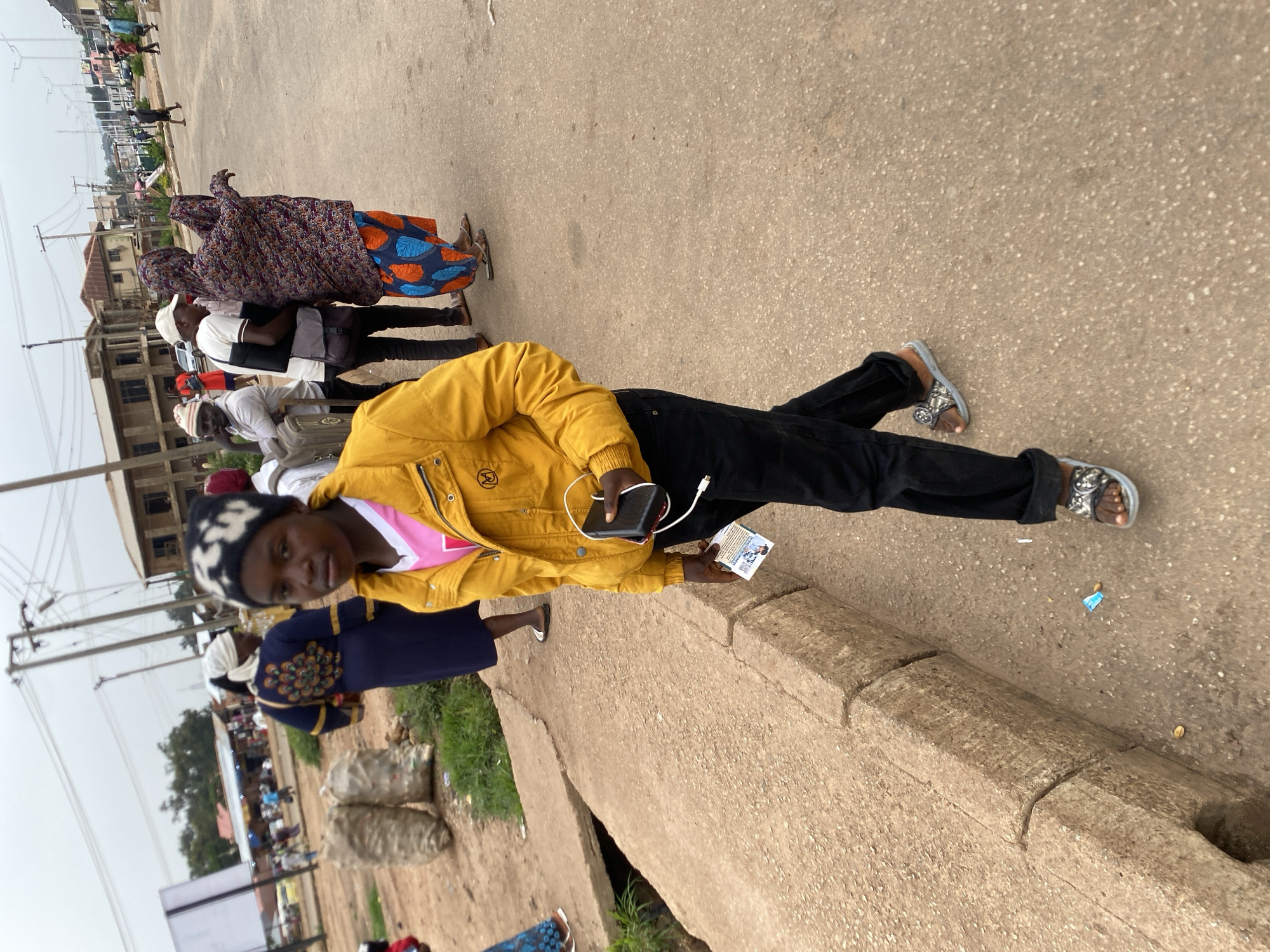 Daily street life and marketplace activity in Bukuru Nigeria