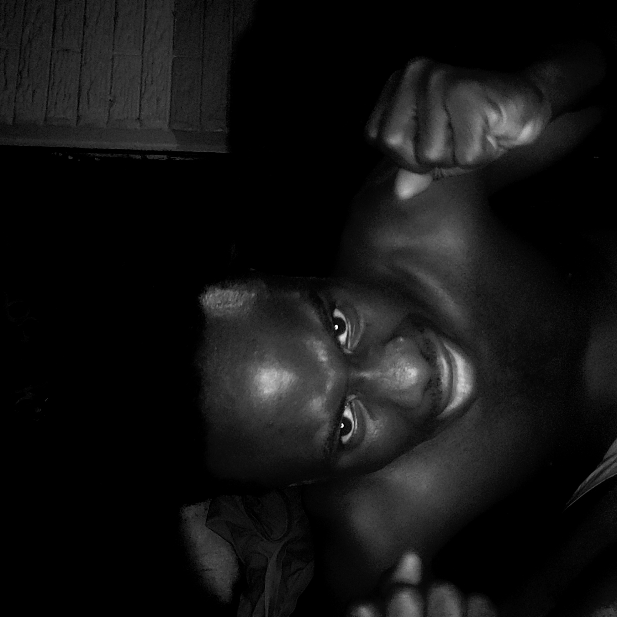 Nighttime portrait session captured in Narayi, Nigeria