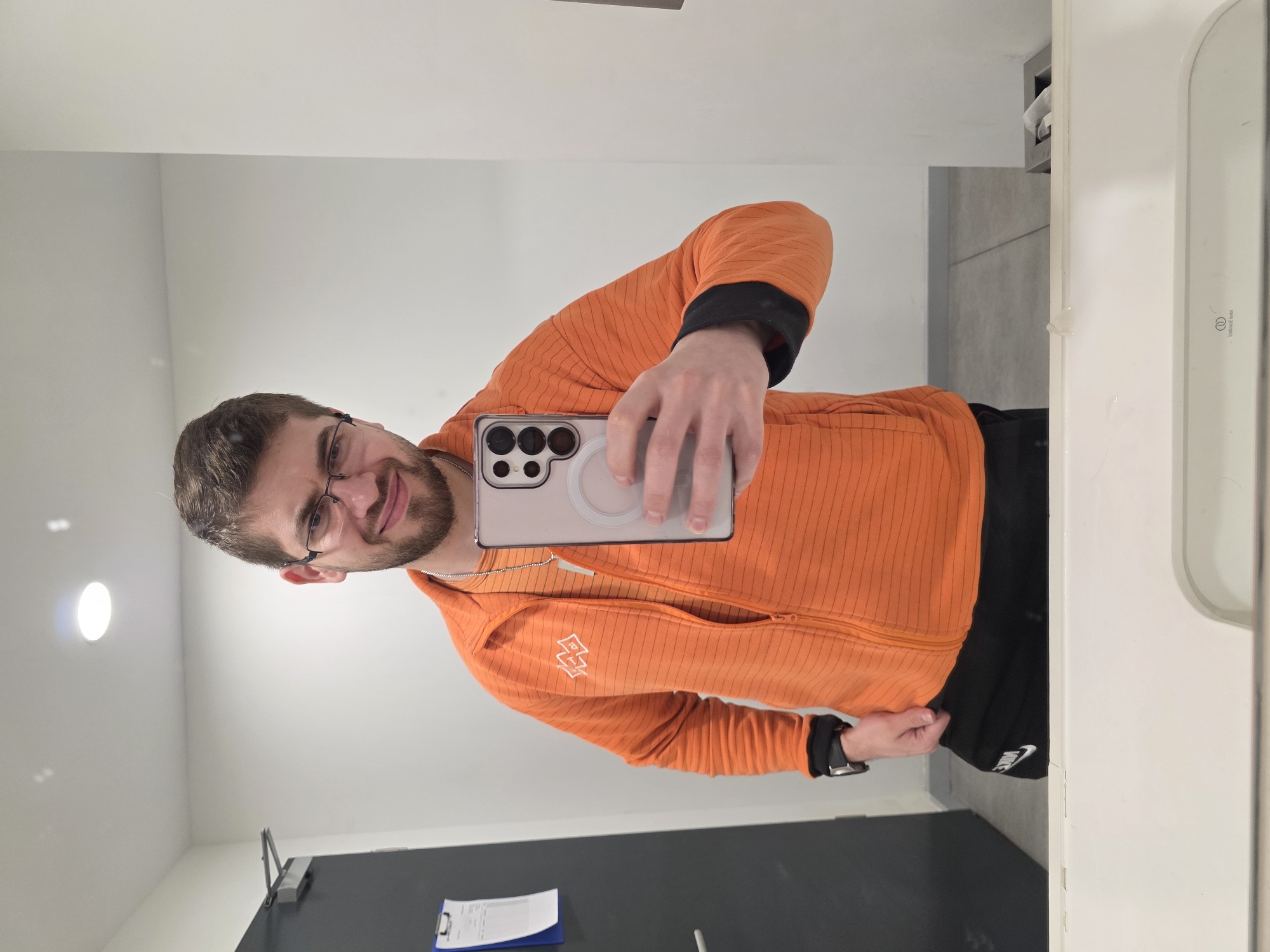 Man Takes Multiple Selfies Around Plovdiv, Bulgaria