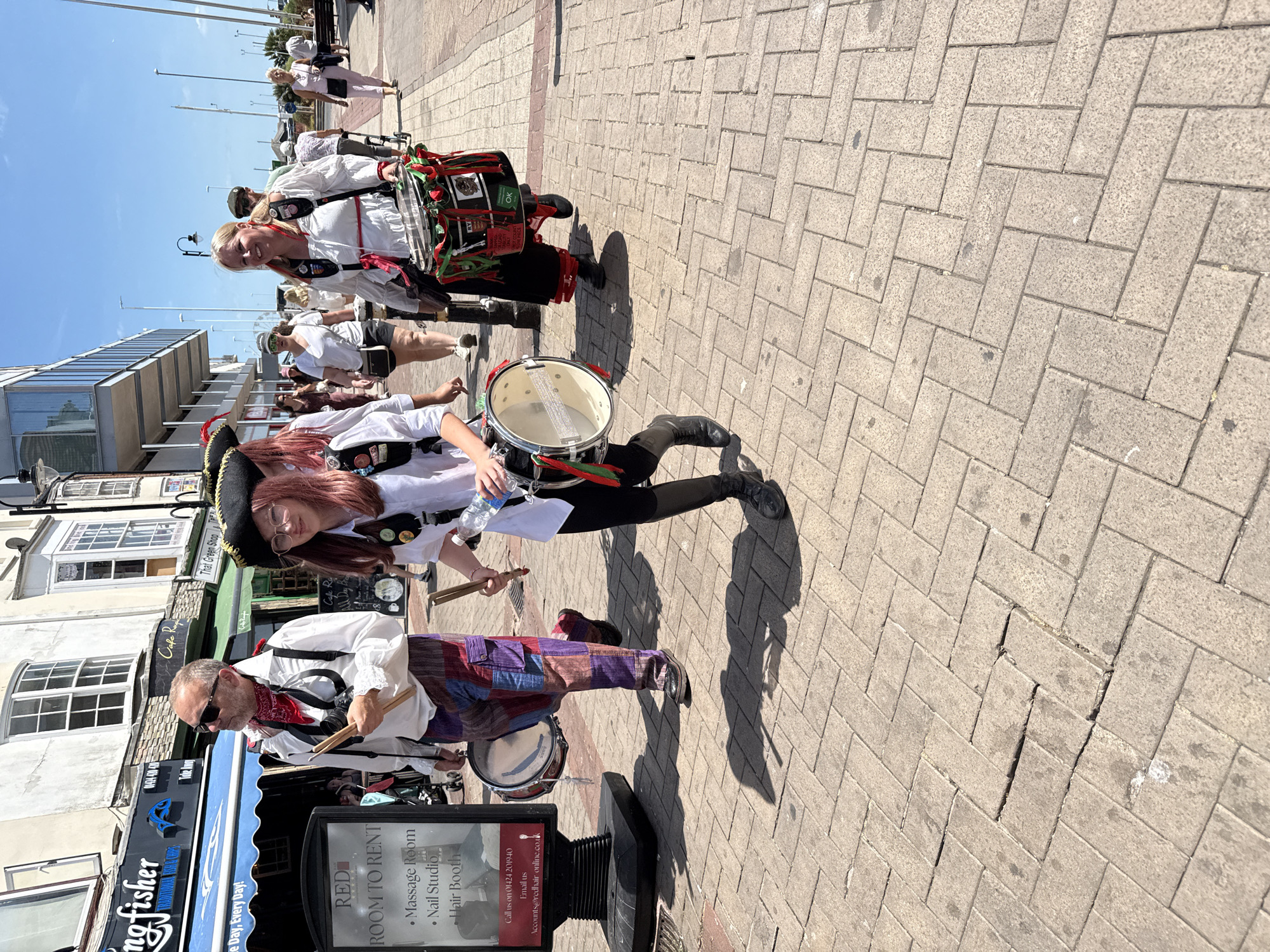 Pirate costume event rolls through St Leonards town centre