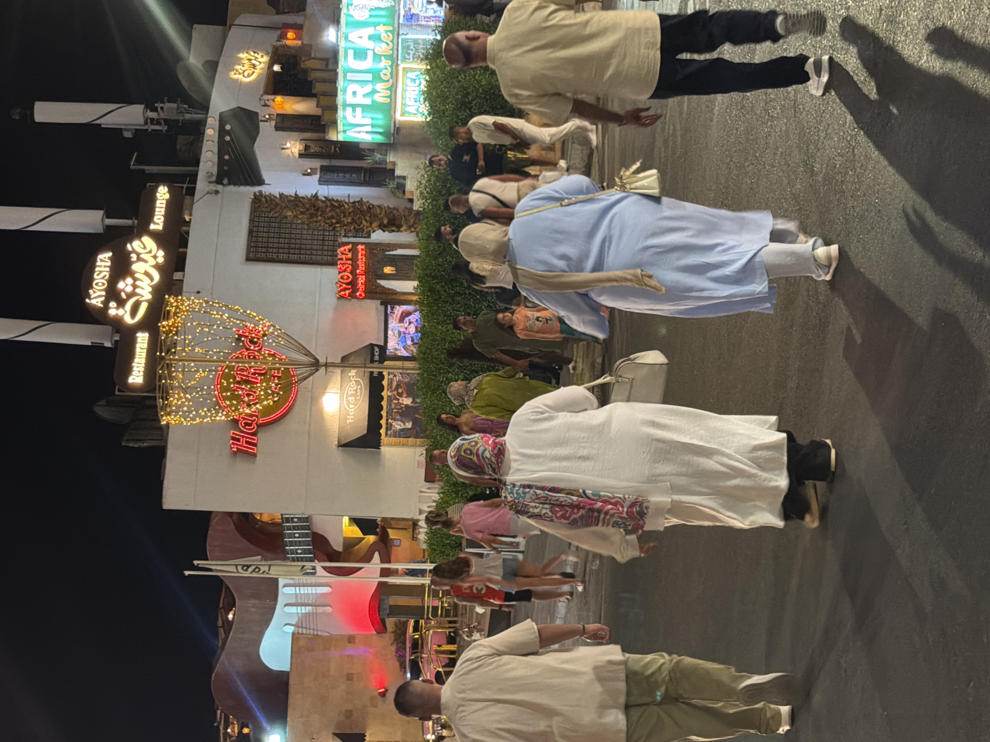 A night out along Sharm El Sheikh's lit-up promenade