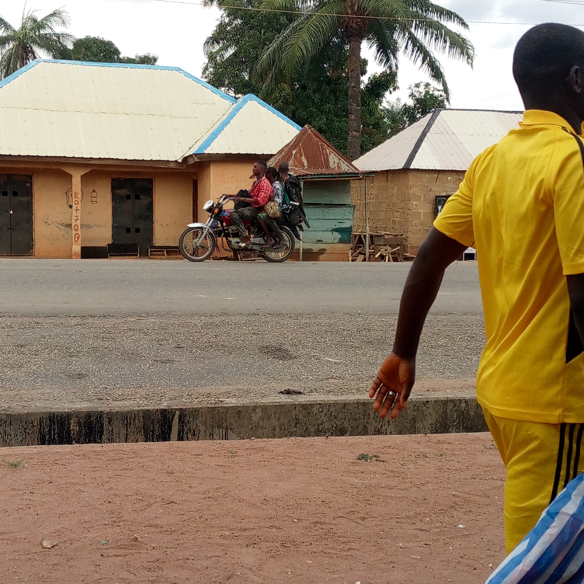 Everyday street life documented in Mararaba, Nigeria