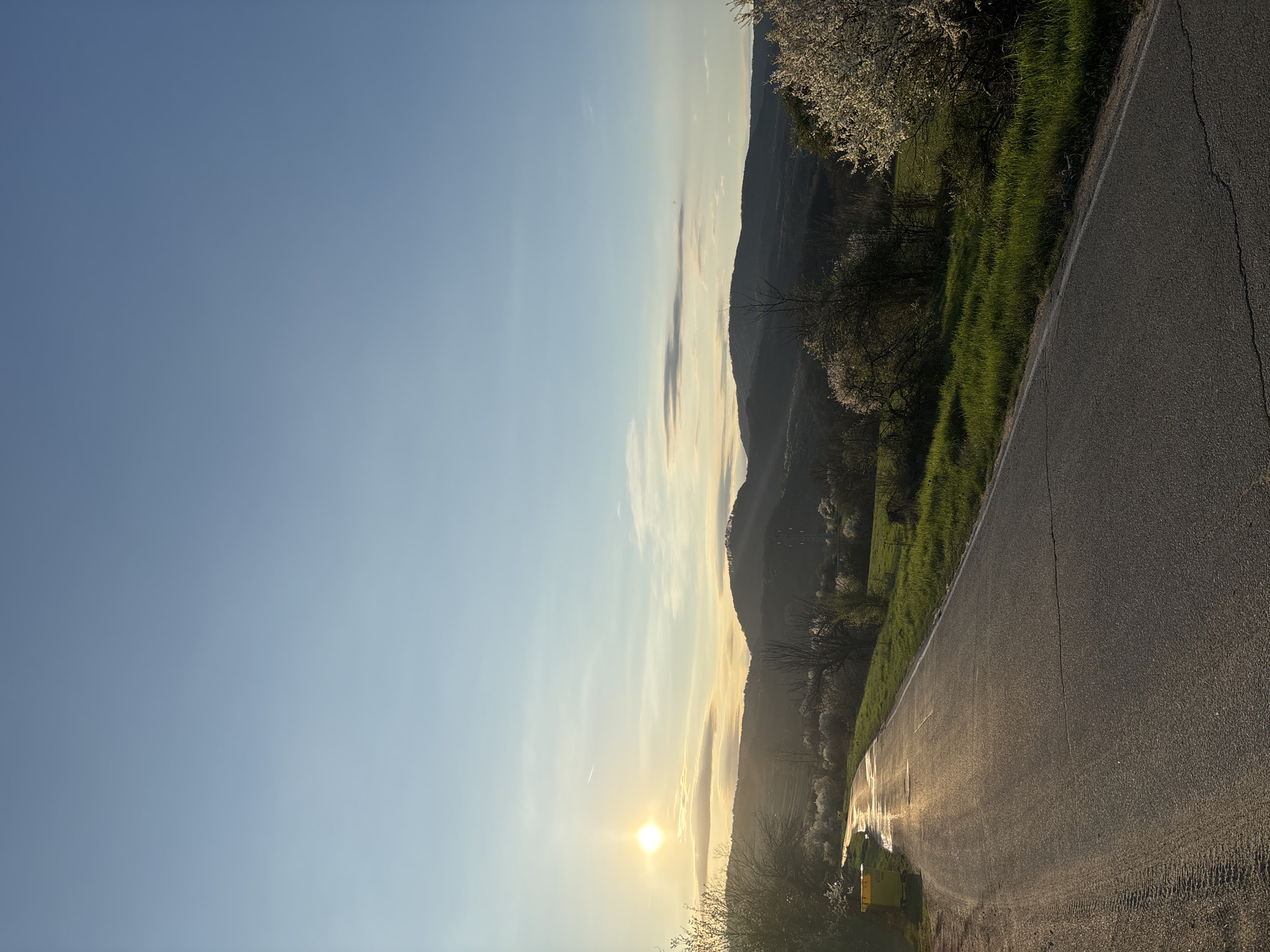 Rural Bulgaria landscapes documented during early morning hours