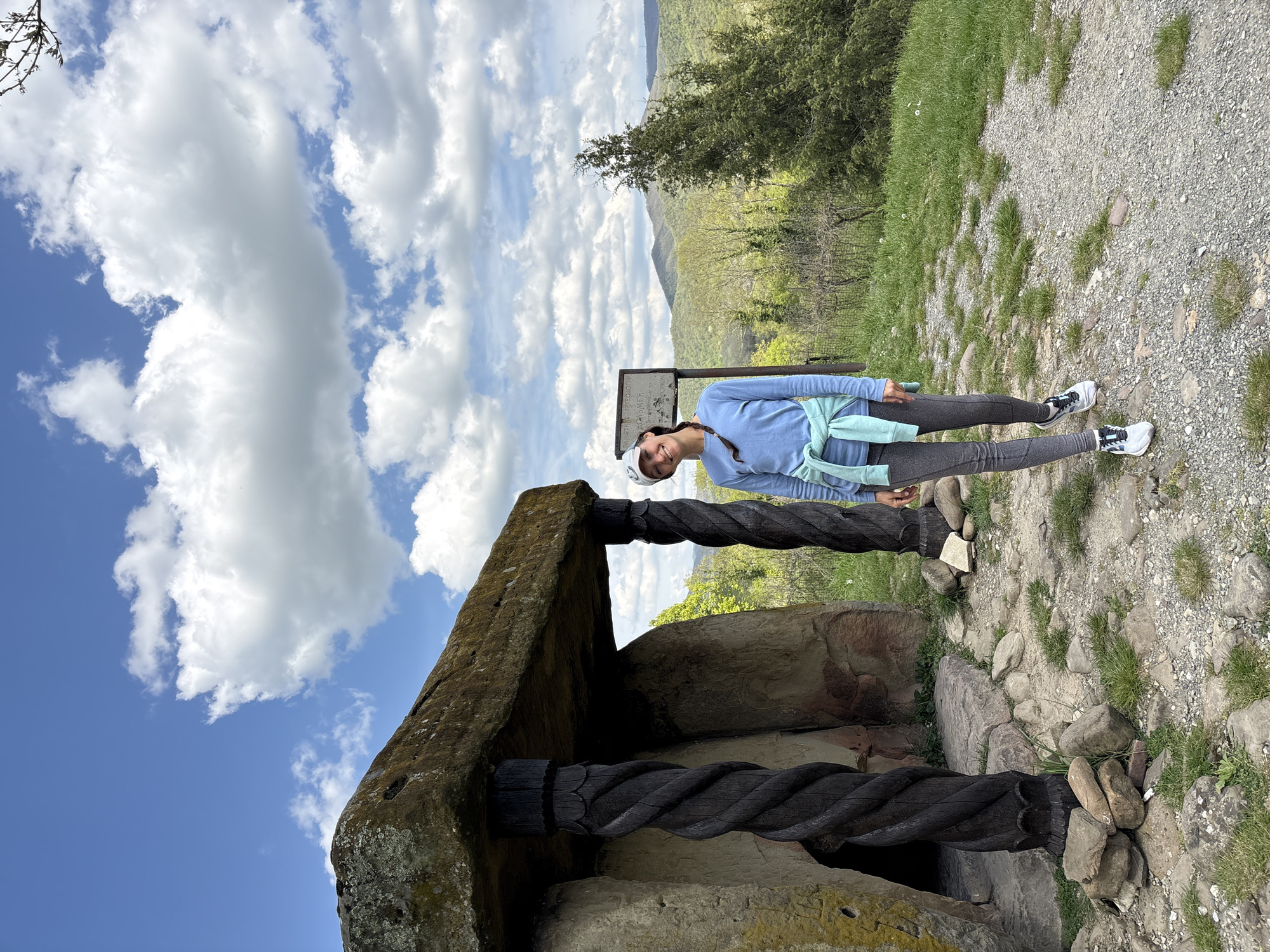 Visitors explore Russian park with ancient stones, wildlife encounters