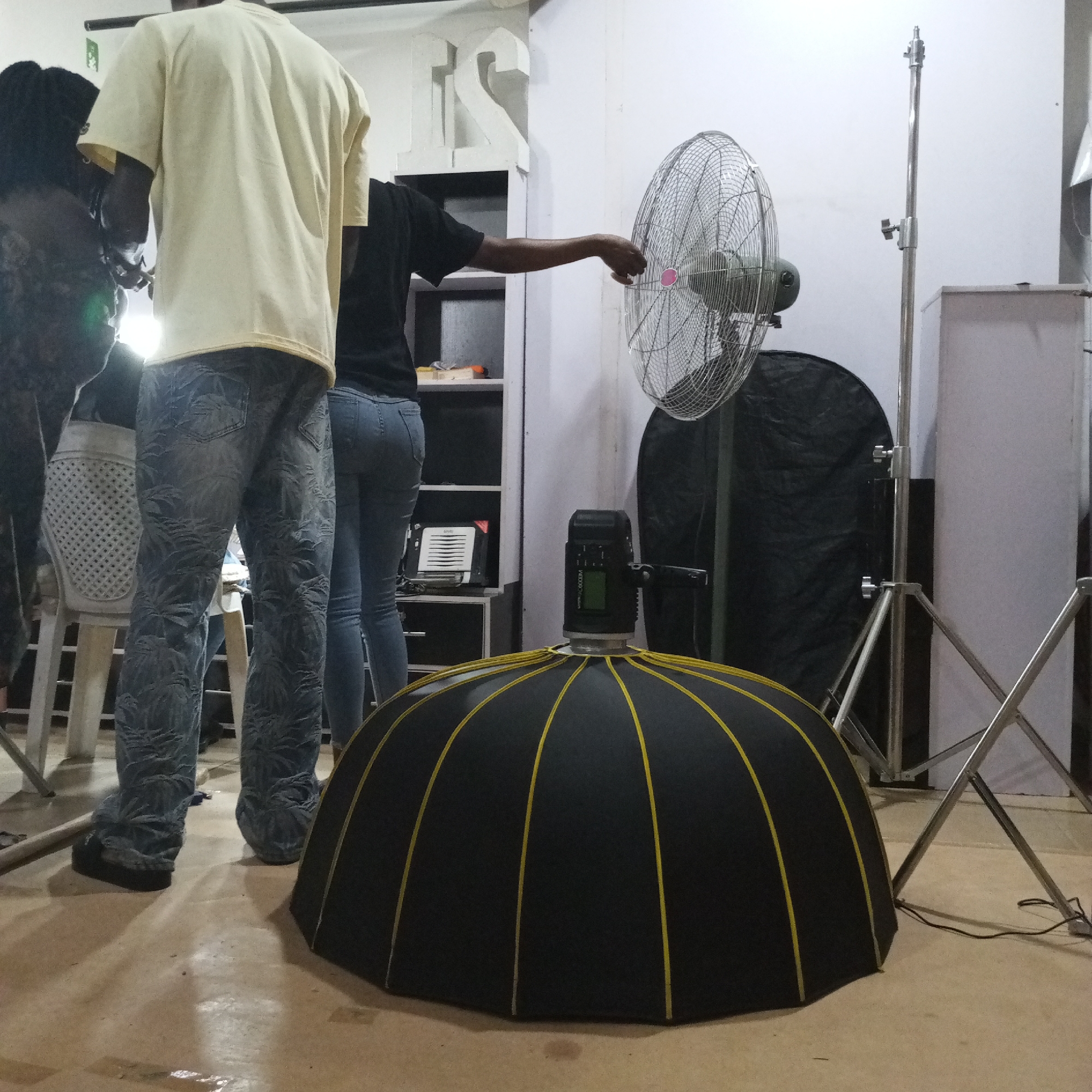 Photography studio session documented in Bukuru, Nigeria