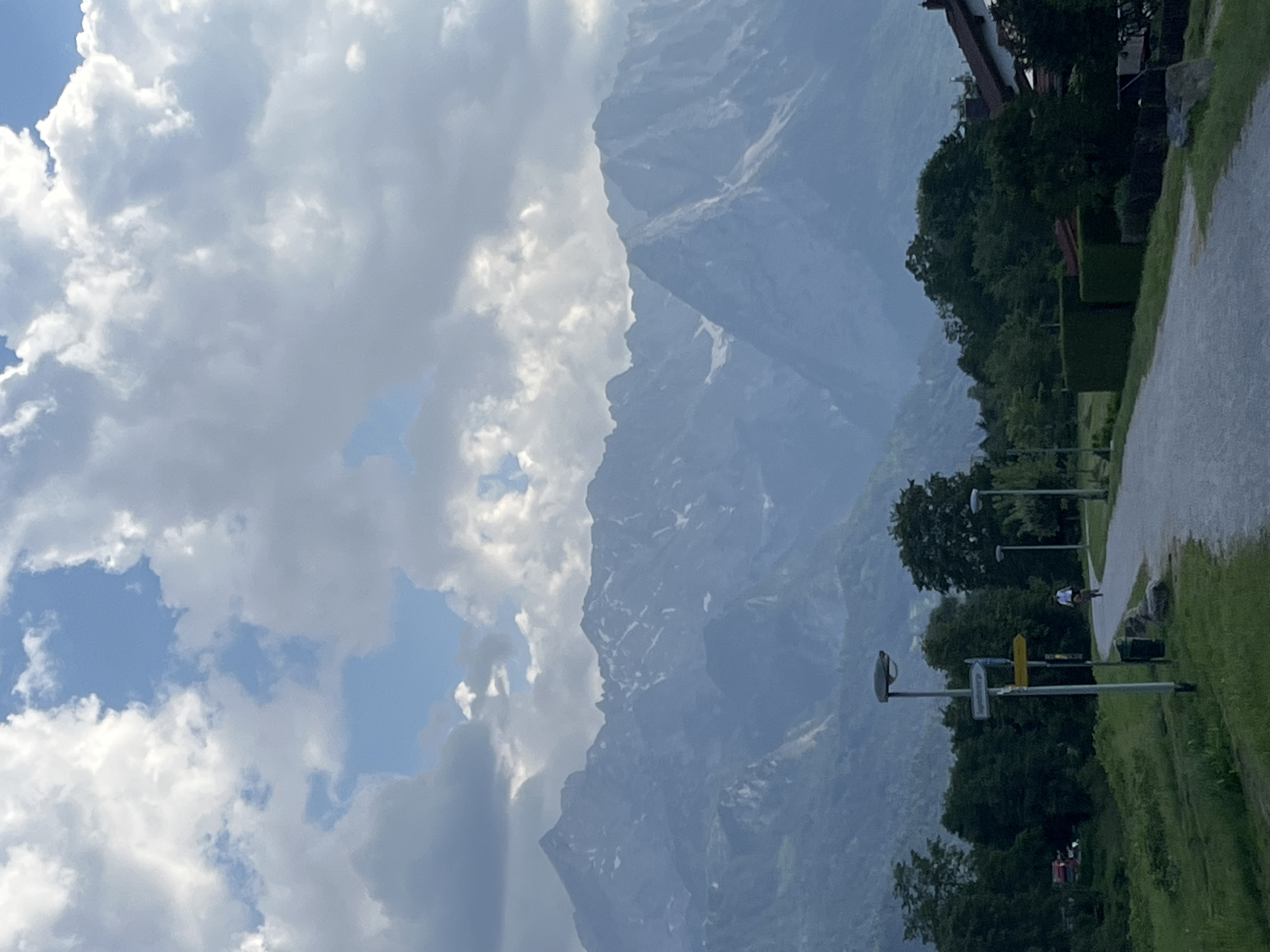 Afternoon stroll along the Loisach River in Garmisch-Partenkirchen
