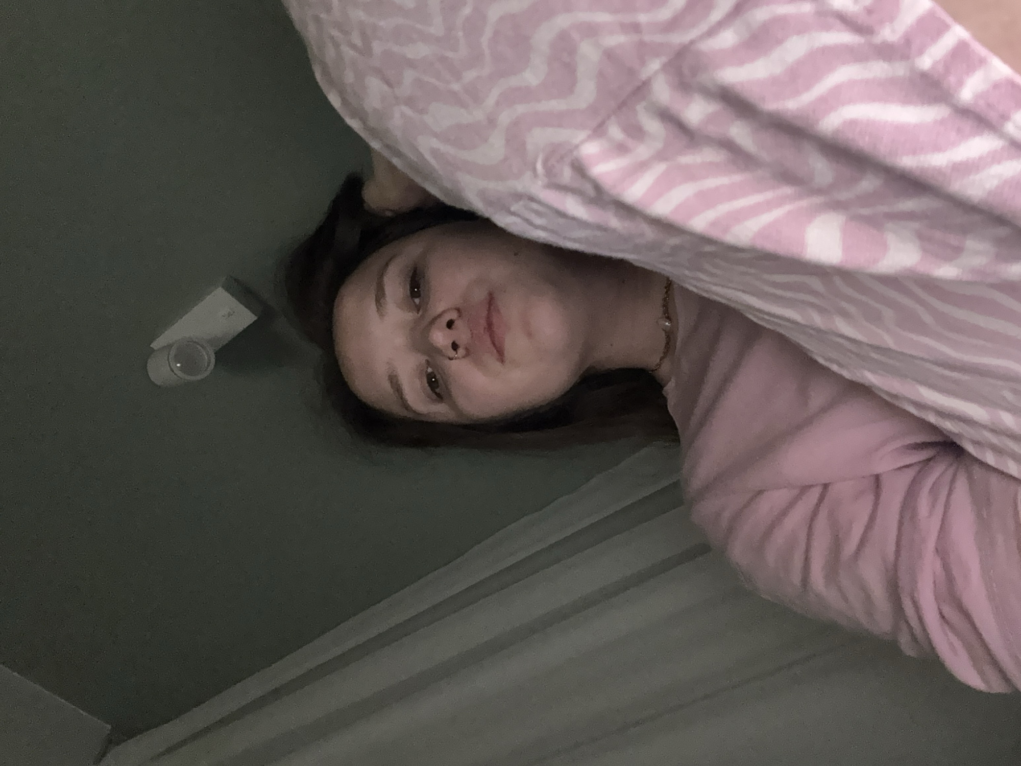 Young woman photographed in indoor close-ups in Izhevsk