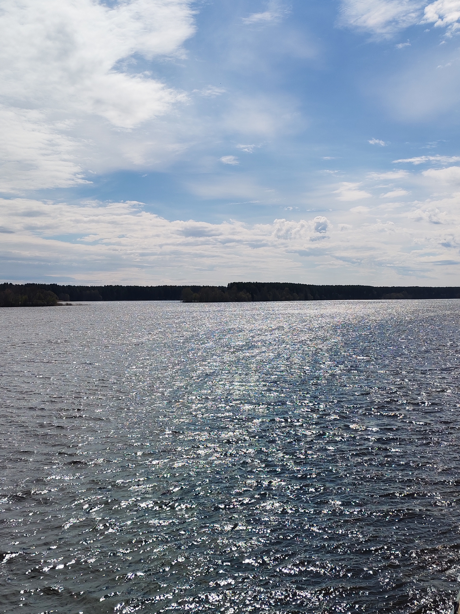 Russian vessel operations documented during morning maritime journey