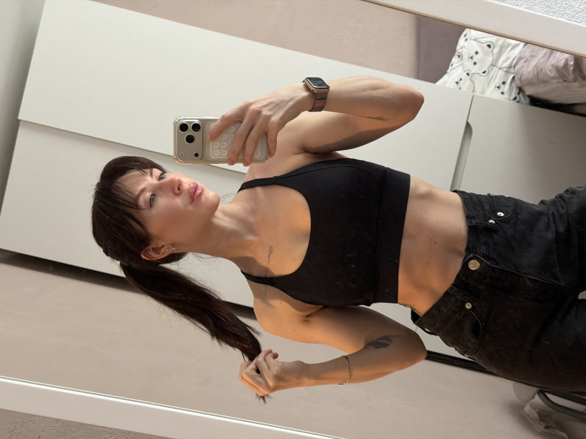 Morning routine documented in Perm: selfie, breakfast, coffee