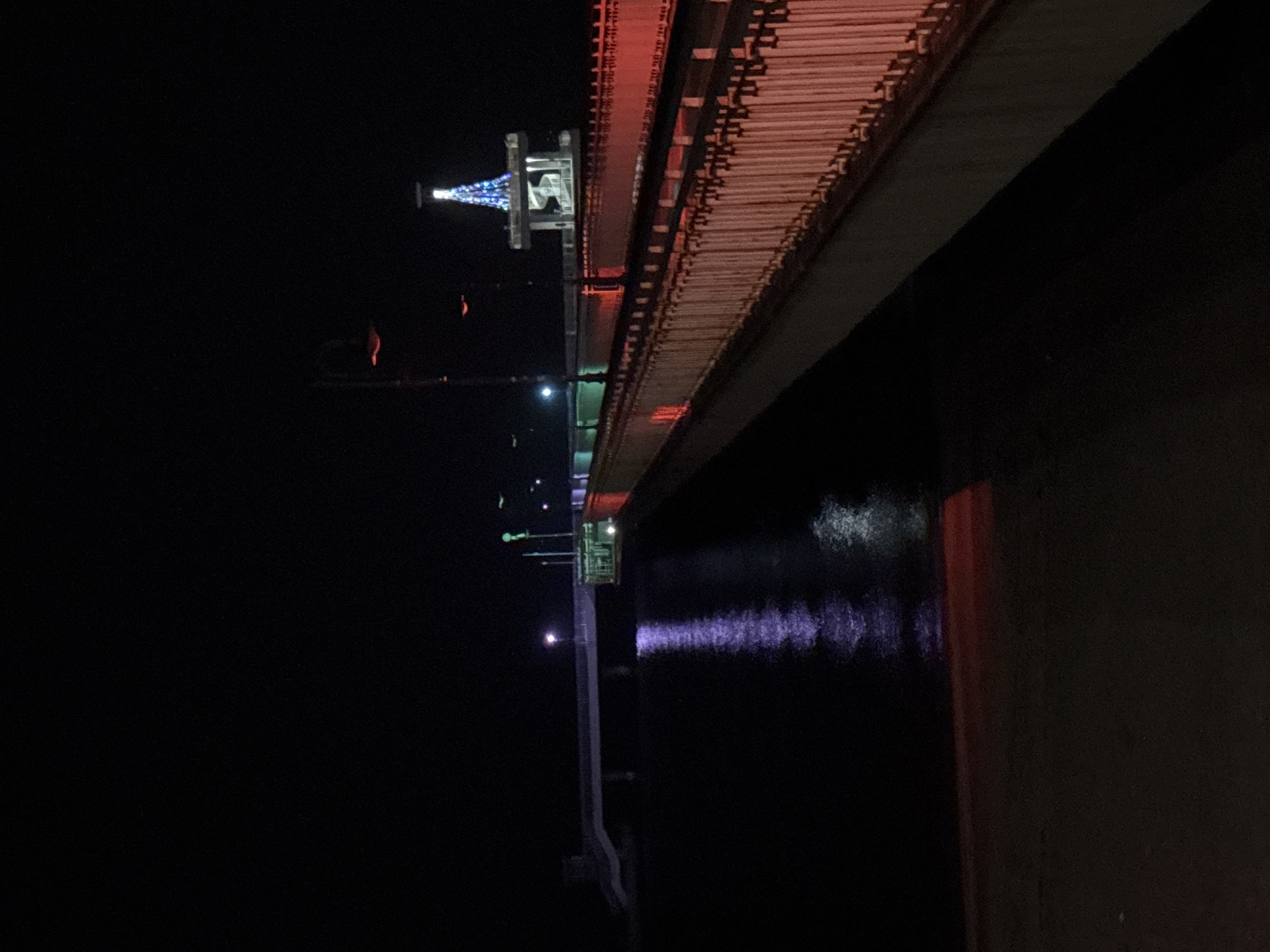 Evening stroll documented along Burgas waterfront promenade