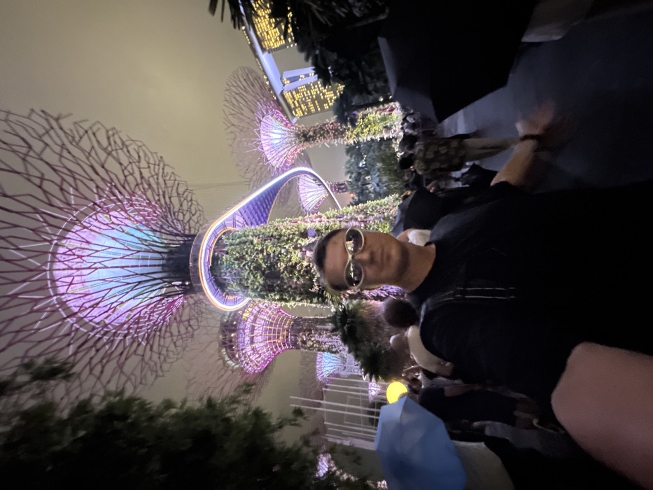 Tourist documents comprehensive Gardens by the Bay visit in Singapore