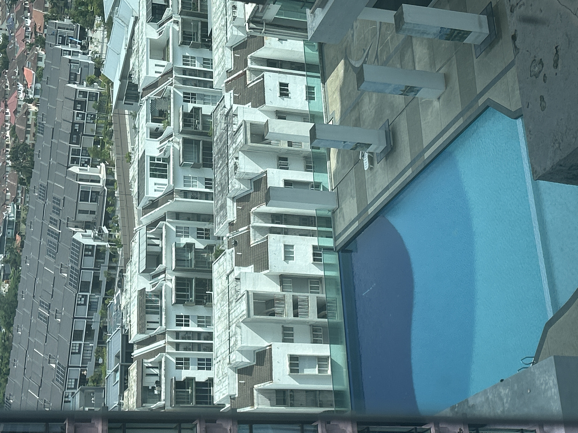 Aerial view captures mixed residential development in Kuala Lumpur