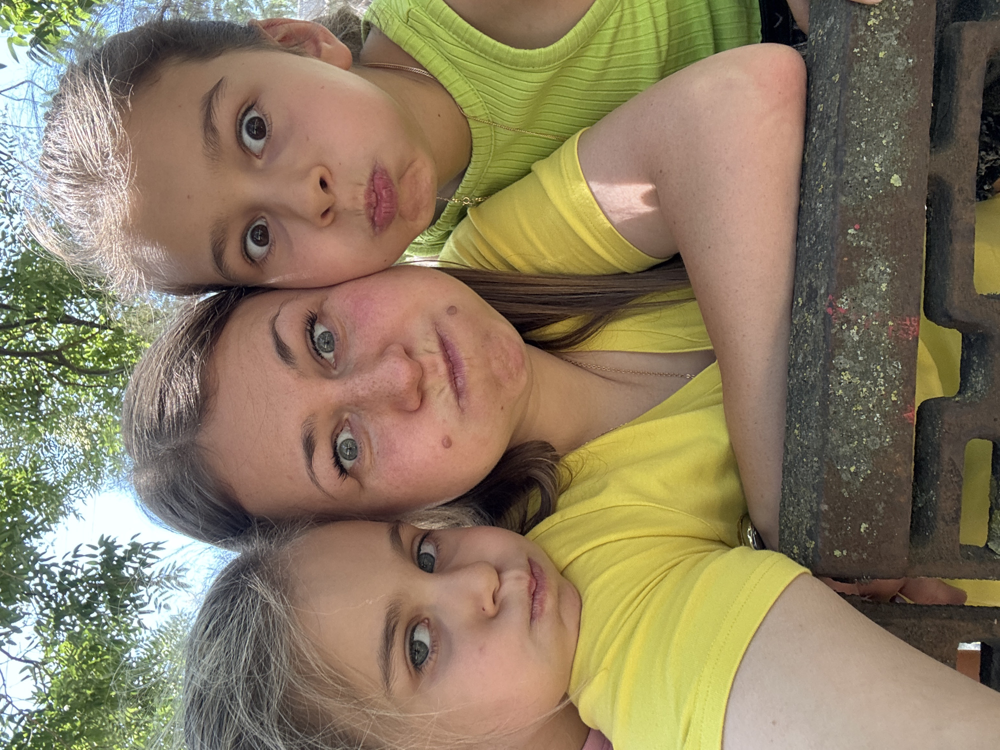 Sunny morning hang in a Yevpatoriya park, July 2026