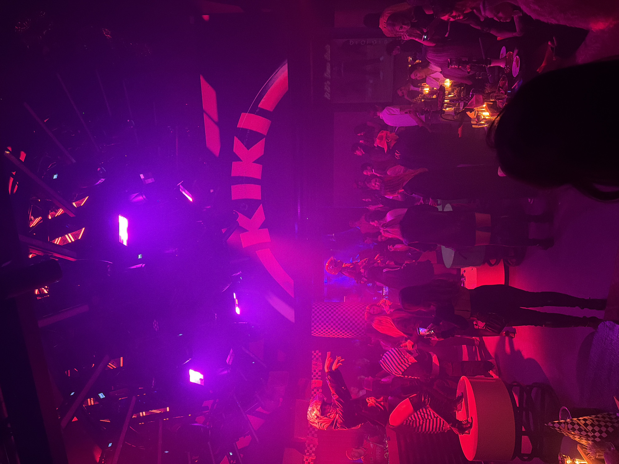 Moscow nightclub district documented during evening hours