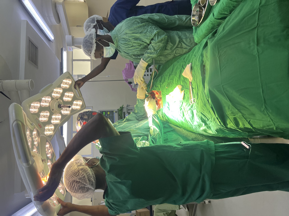 Surgical procedure performed at Nairobi medical facility