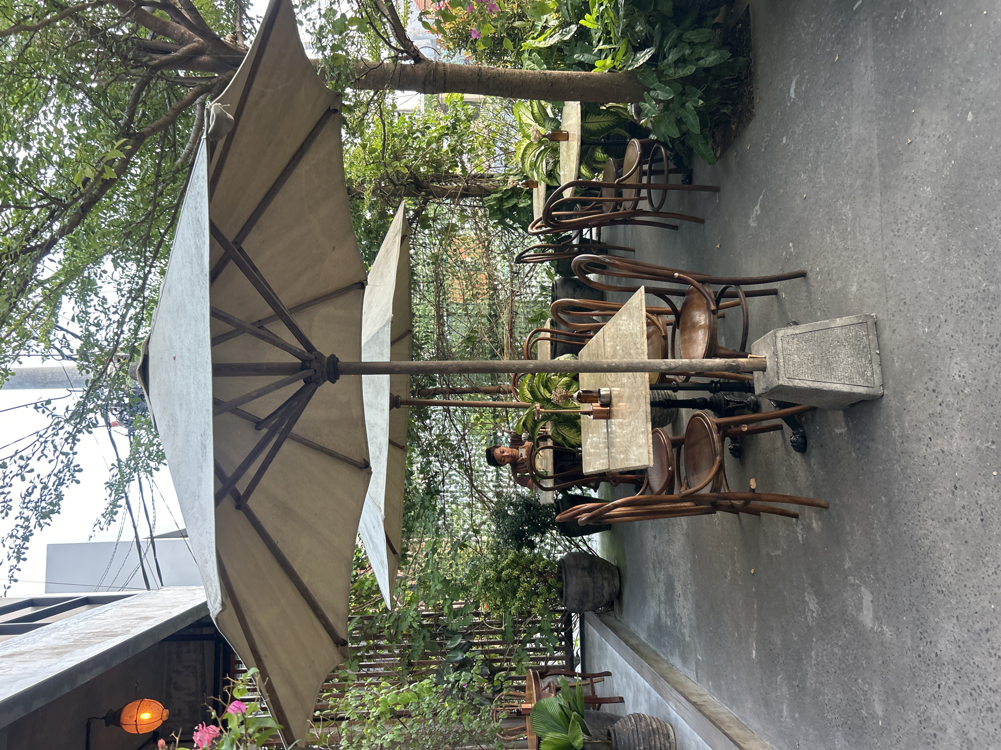 Lunch spot exploration at a stylish North Kuta cafe