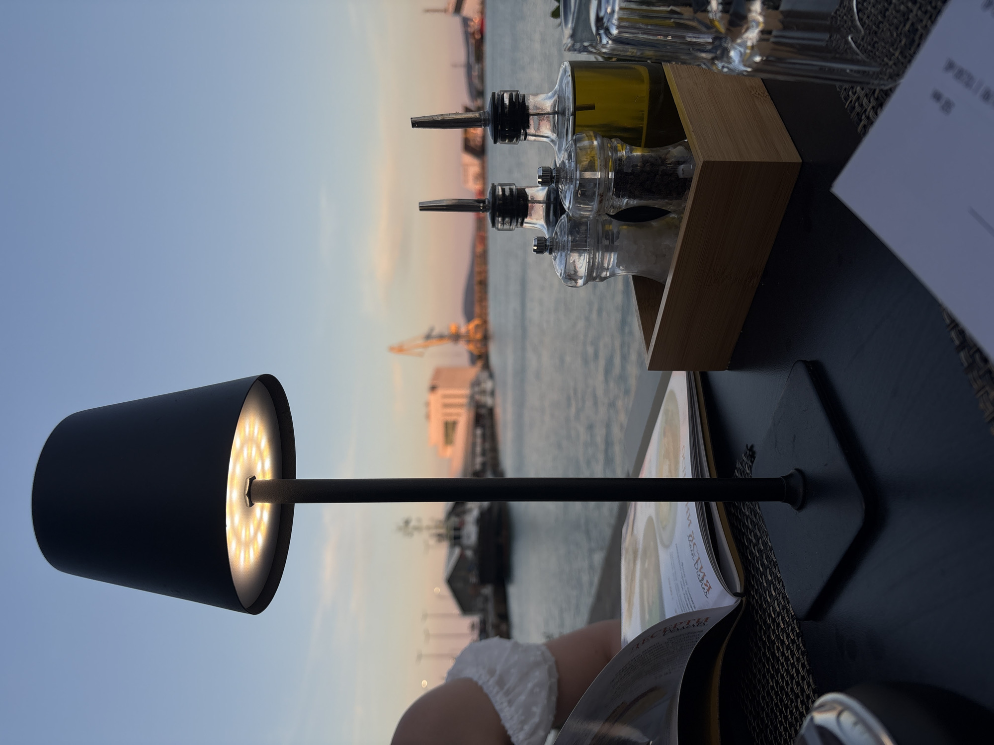 Sunset dinner and luxury cars along the Burgas waterfront
