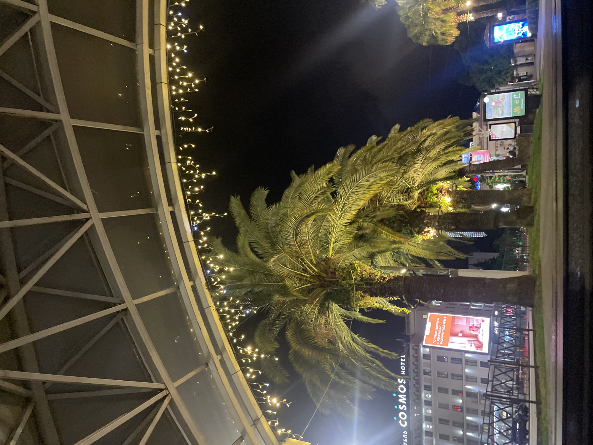 Nighttime tour captures iconic Sochi landmarks and architecture