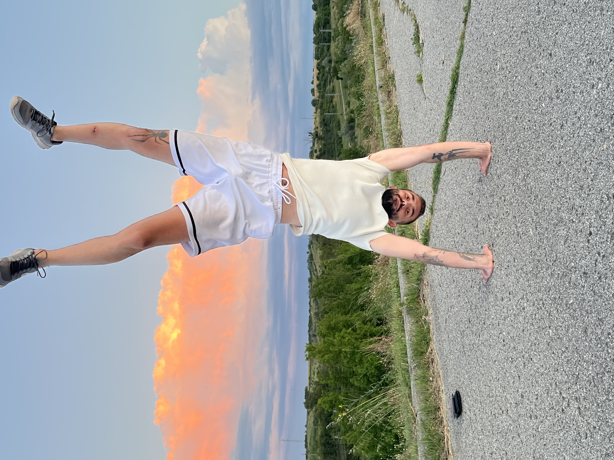 Sunset acrobatics and quiet scenes around Shumen, Bulgaria
