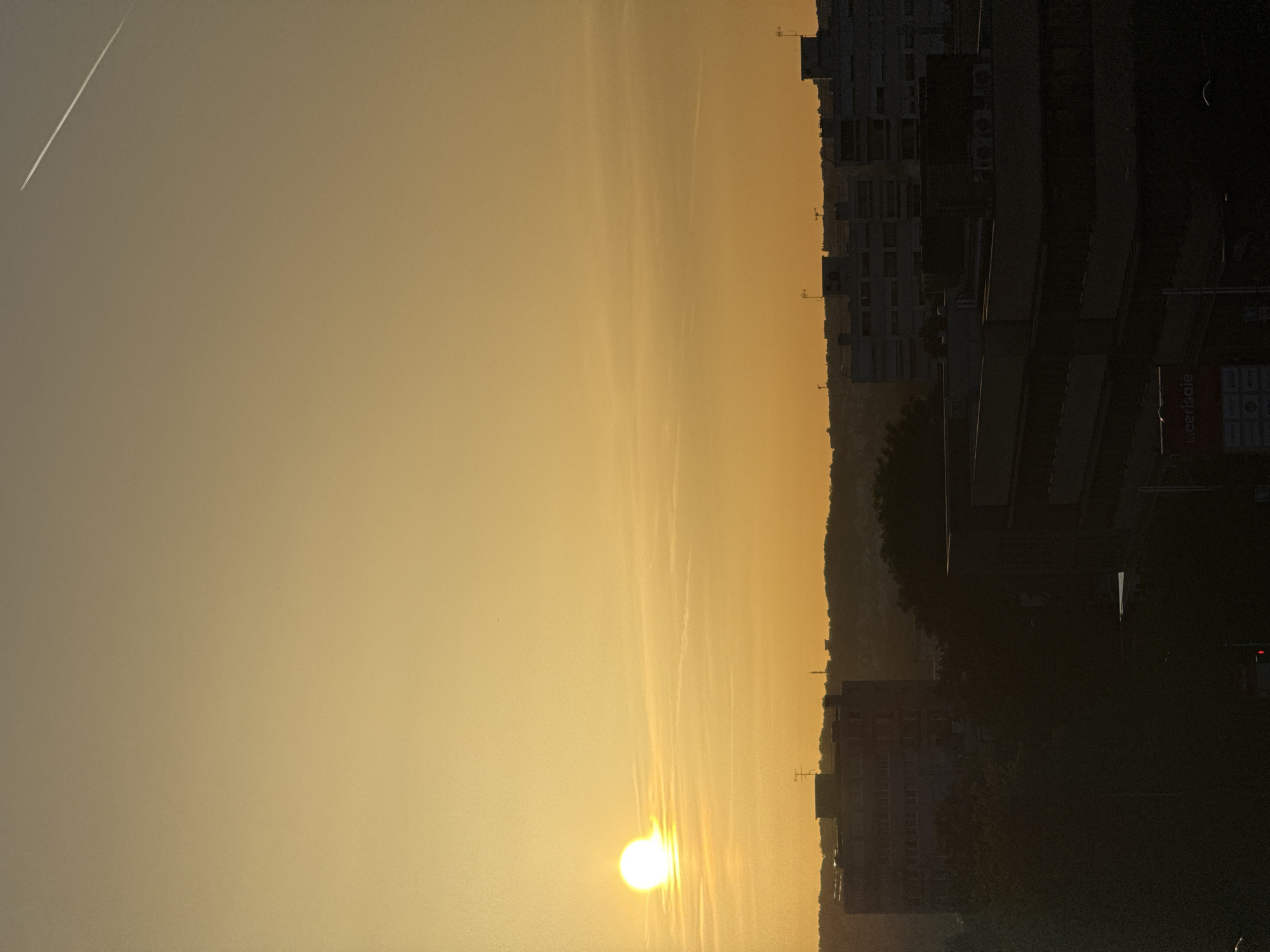 City sunset captured from multiple angles and perspectives