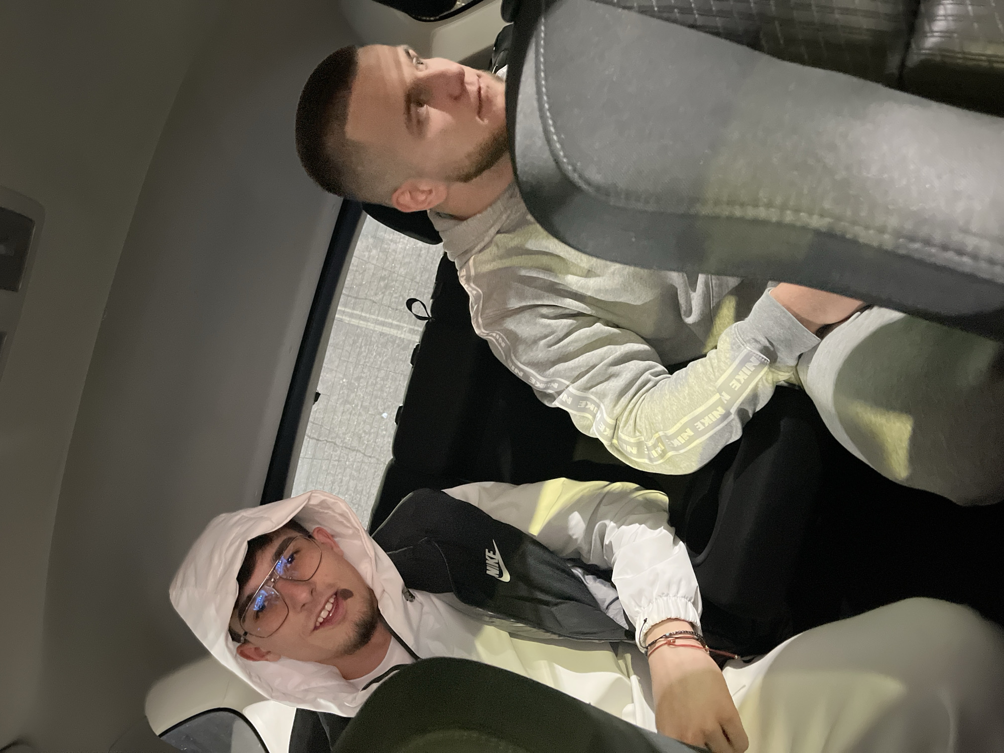 Young men spotted traveling by car in Burgas