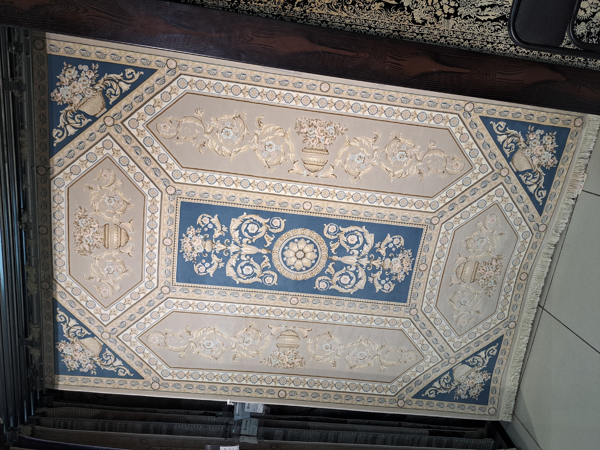 Carpet store in Barnaul shows off traditional and modern rugs
