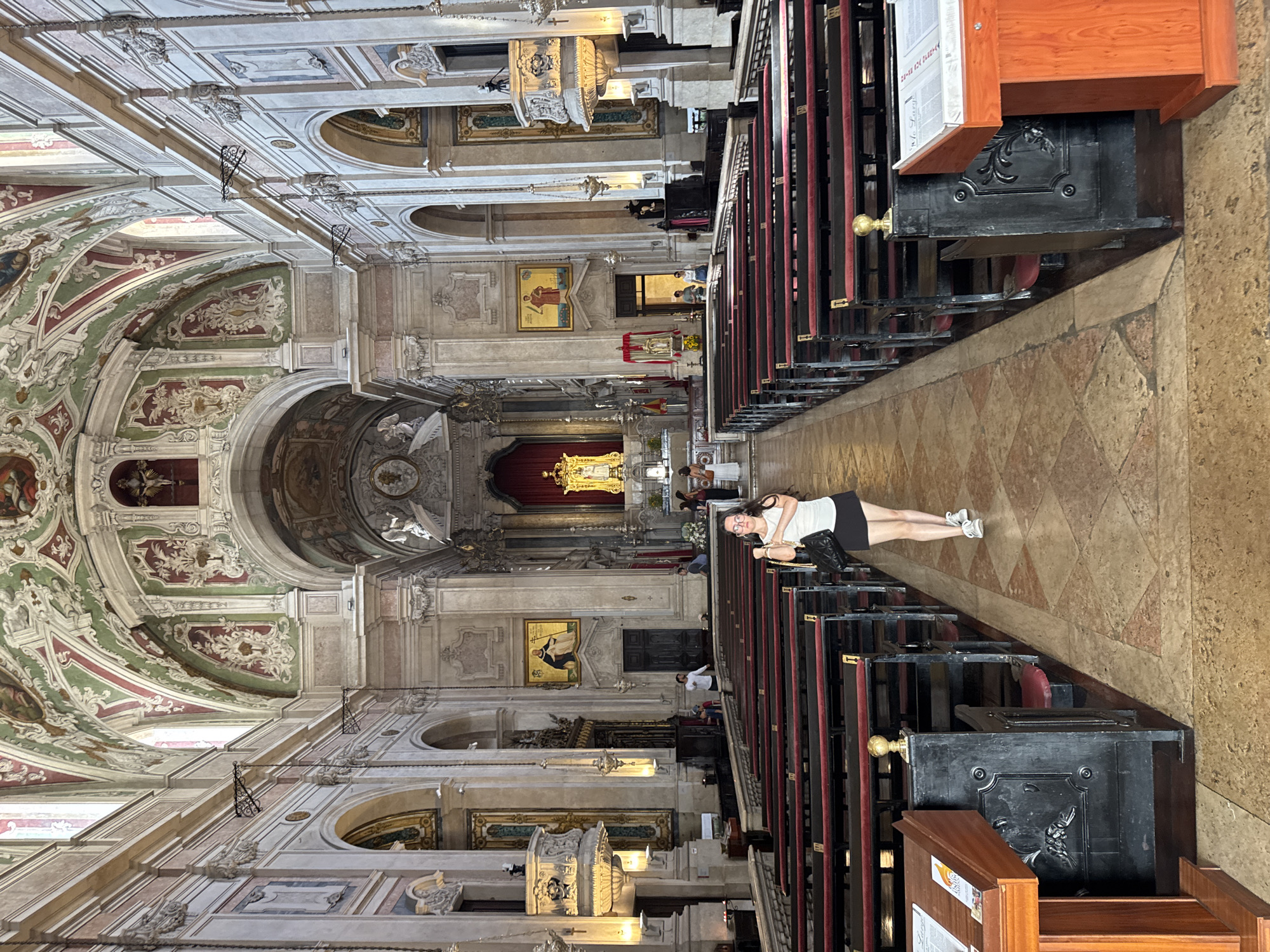 Sunday morning in Lisbon, from trams to church interiors