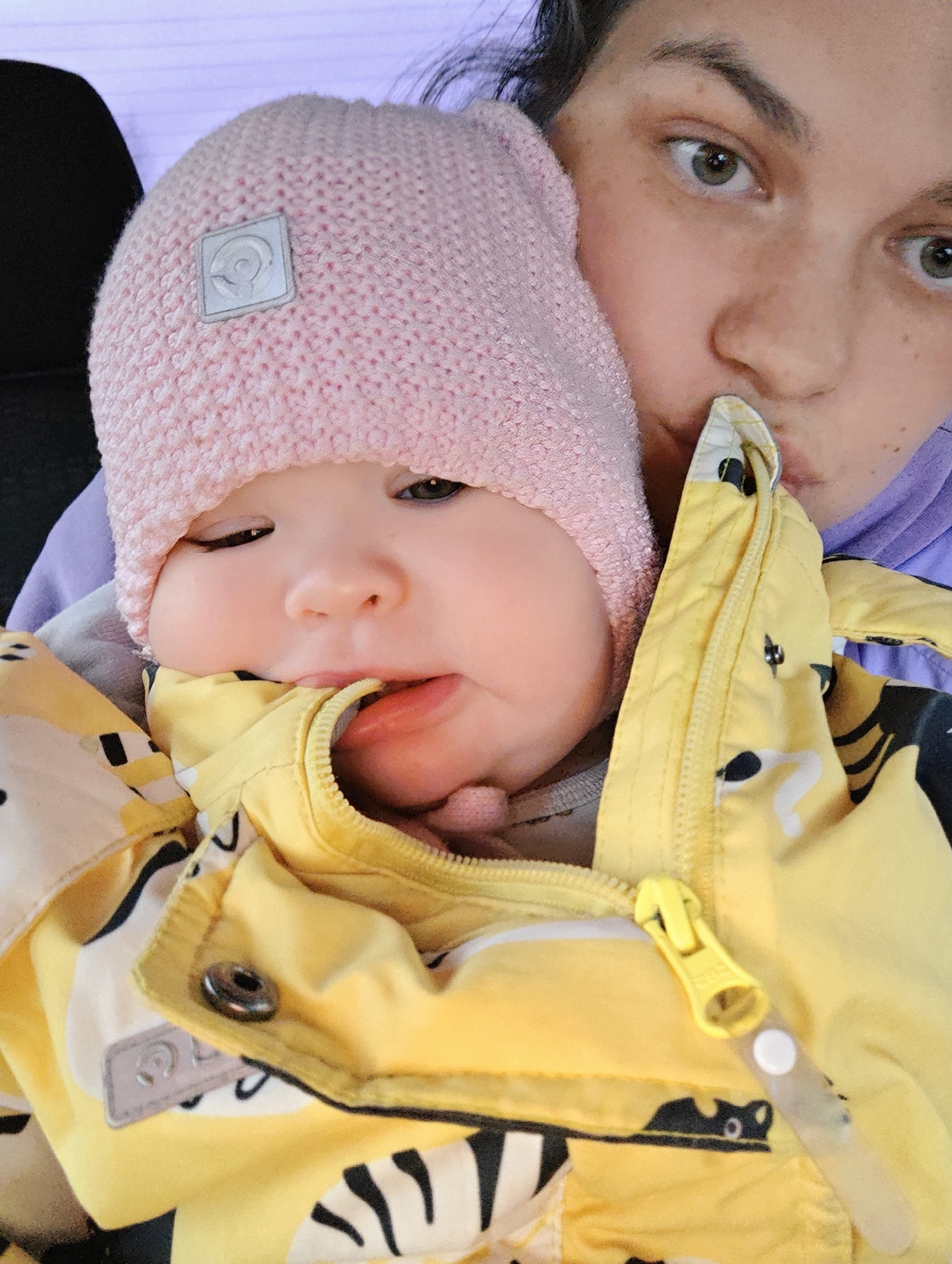 Adult shows affection to baby in Chaykovsky