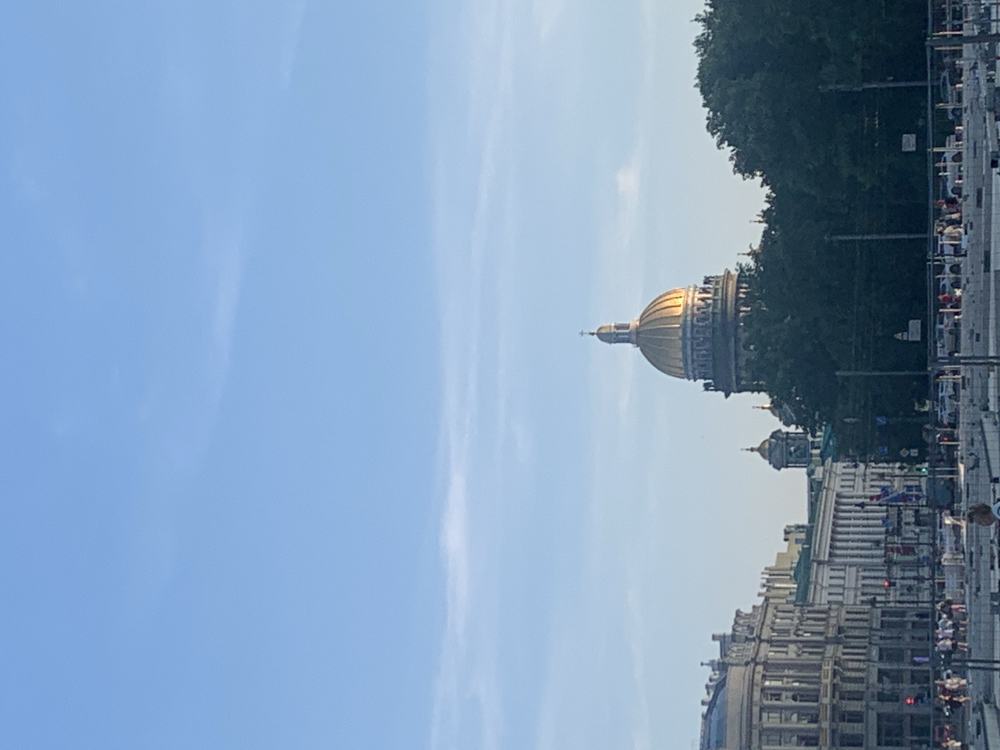 Late afternoon walk through Saint Petersburg's historic Palace Square area