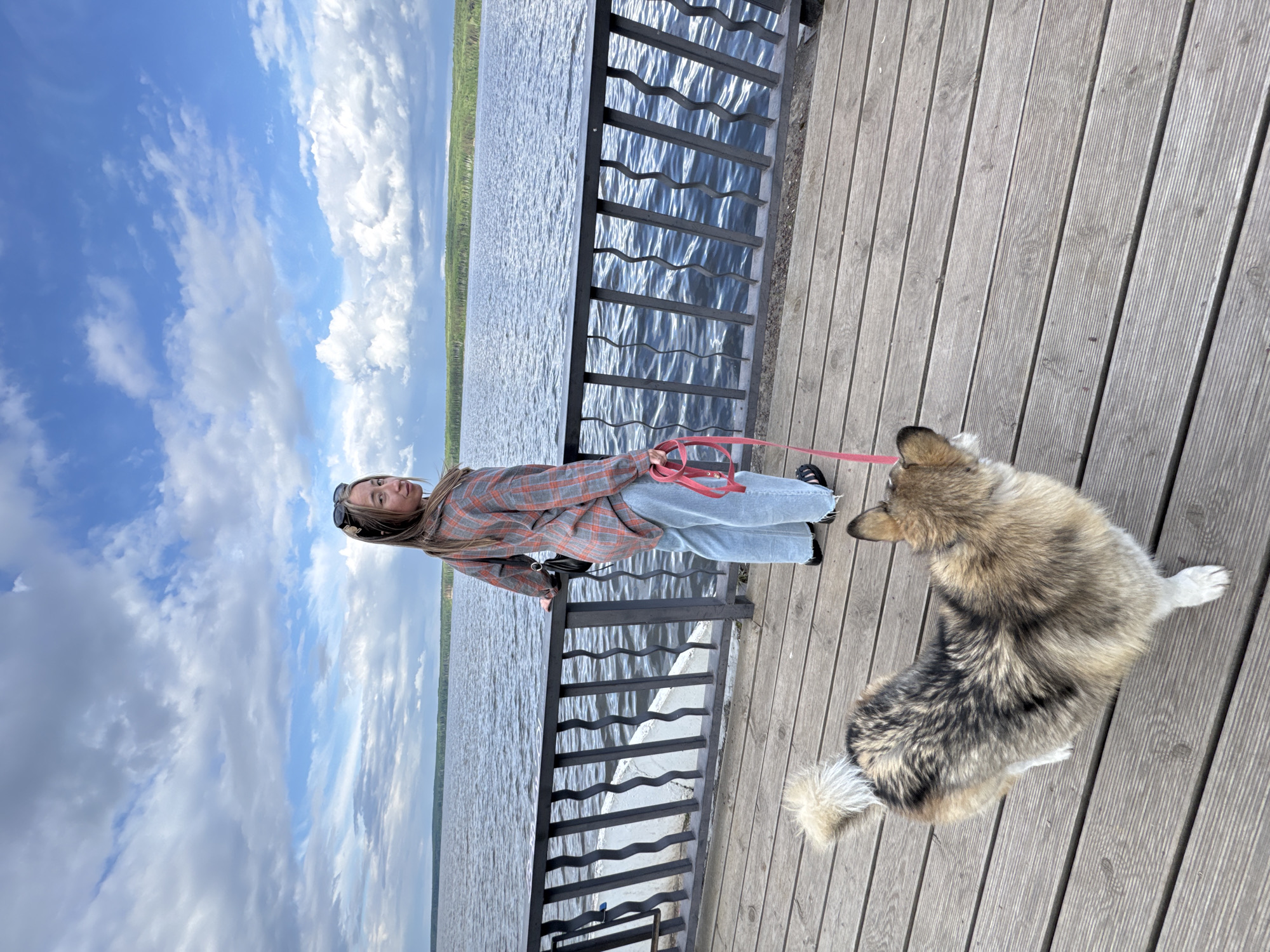 Weekend leisure activities captured along Chaikovsky Russia waterfront